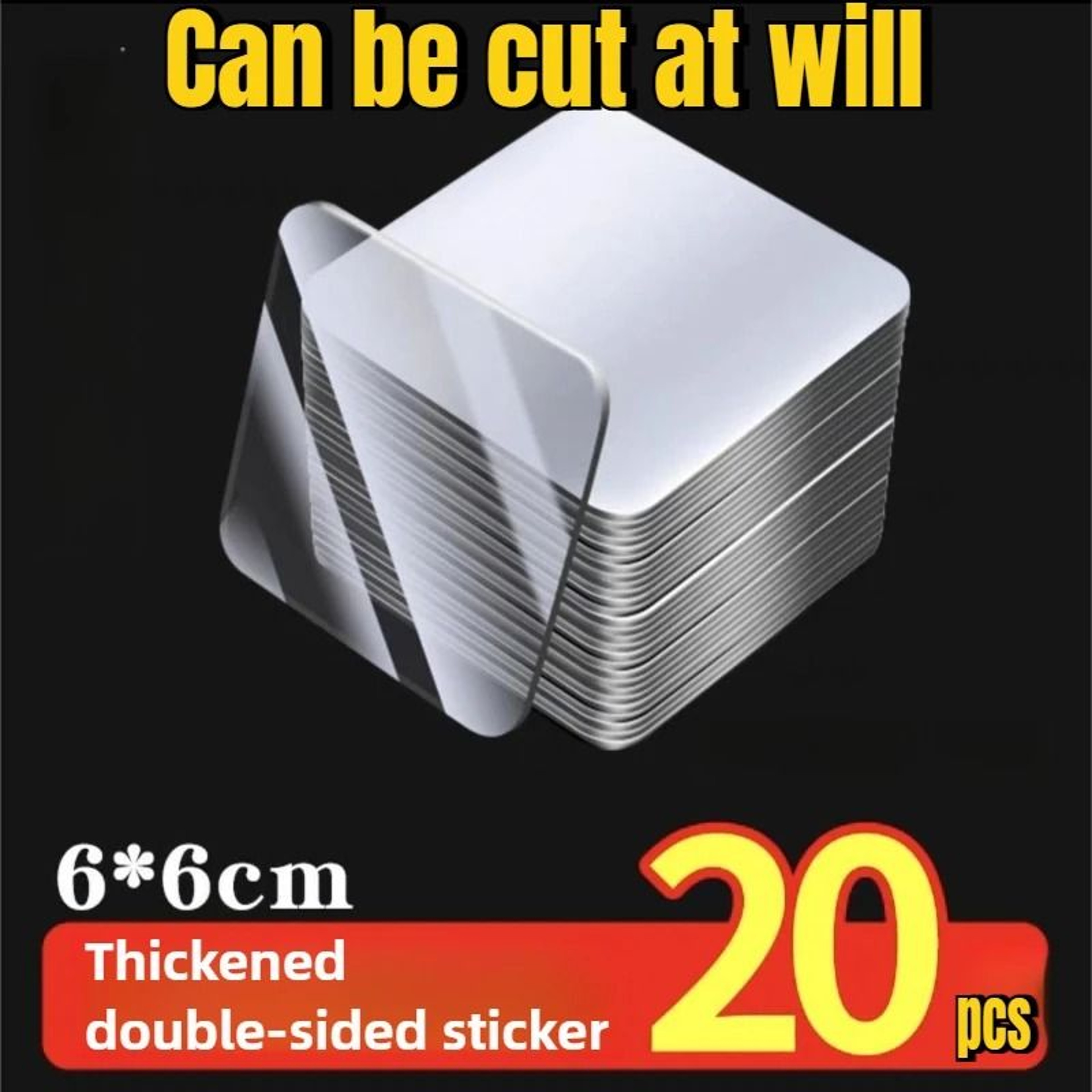 Reusable Double Sided Tape Nano Transparent Strong Wall Mount Adhesive For Home Office Decor 2