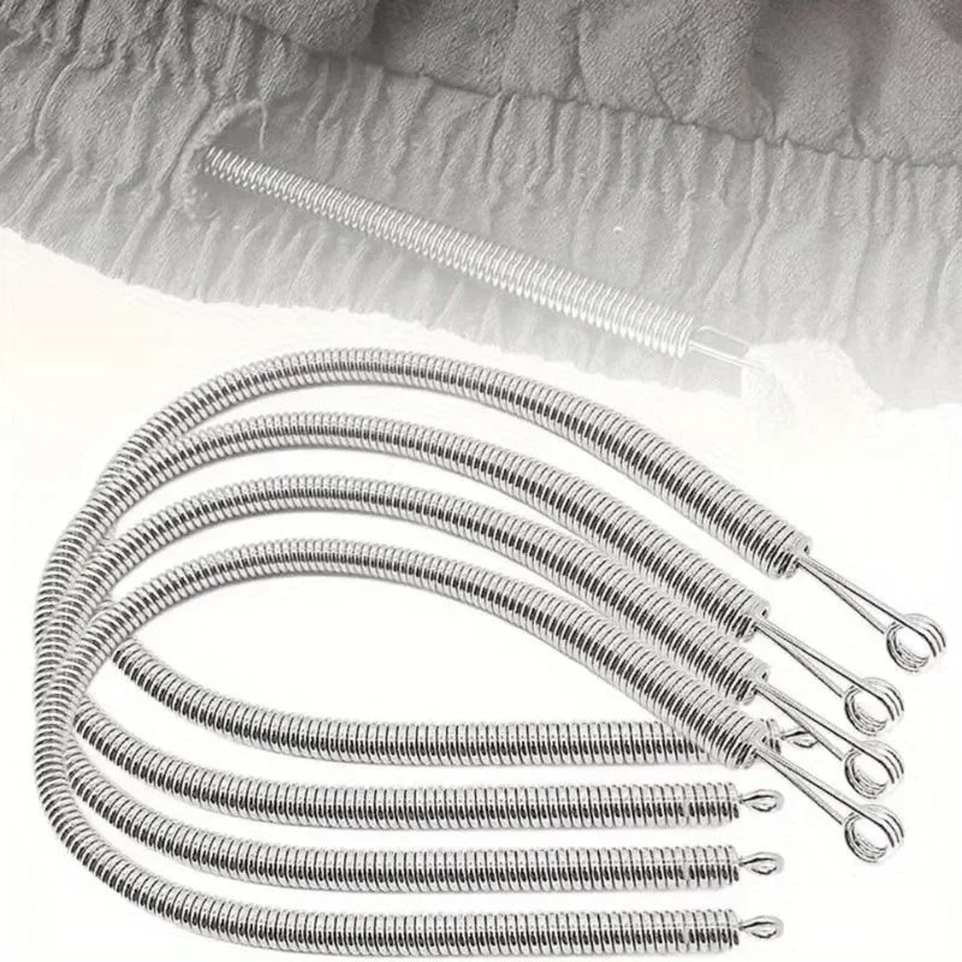 Bendable Drawstring Threader Clip Rope Threading Tool For Sewing And DIY Repairs 0