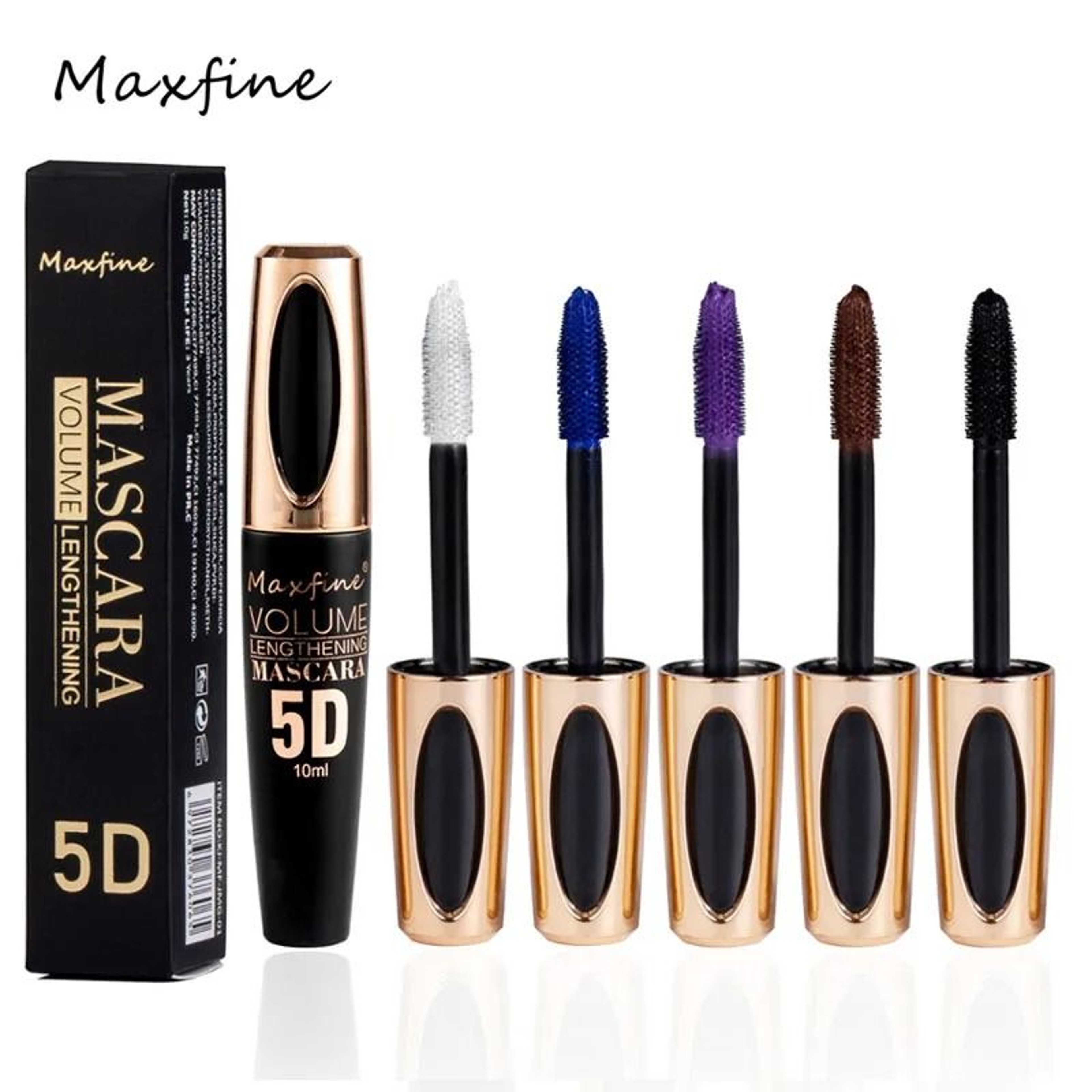 SilkLuxe 5D Silk Mascara Waterproof Lengthening And Volumizing 0