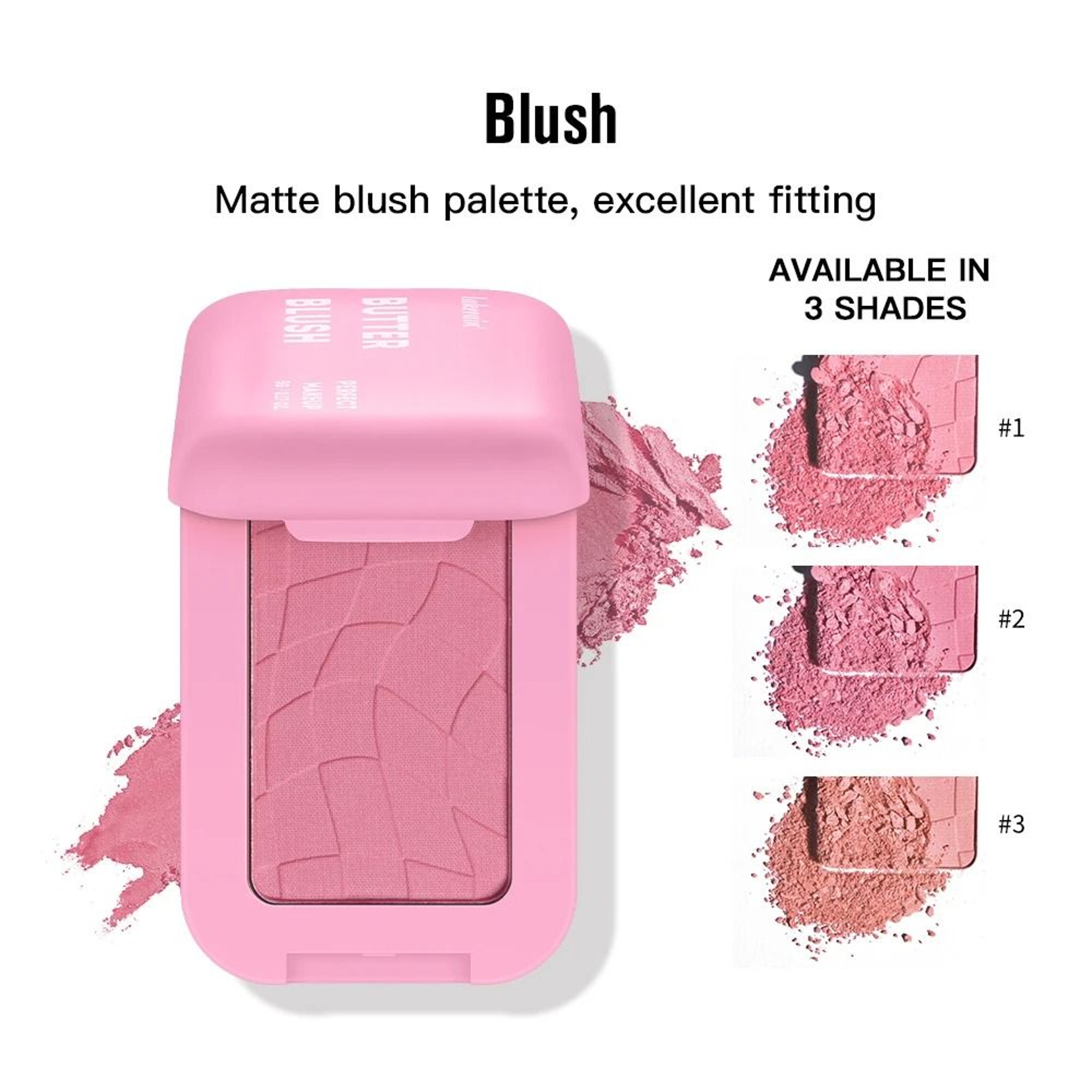 Radiant Glow 12HR Long Lasting Vegan Powder Blush 5
