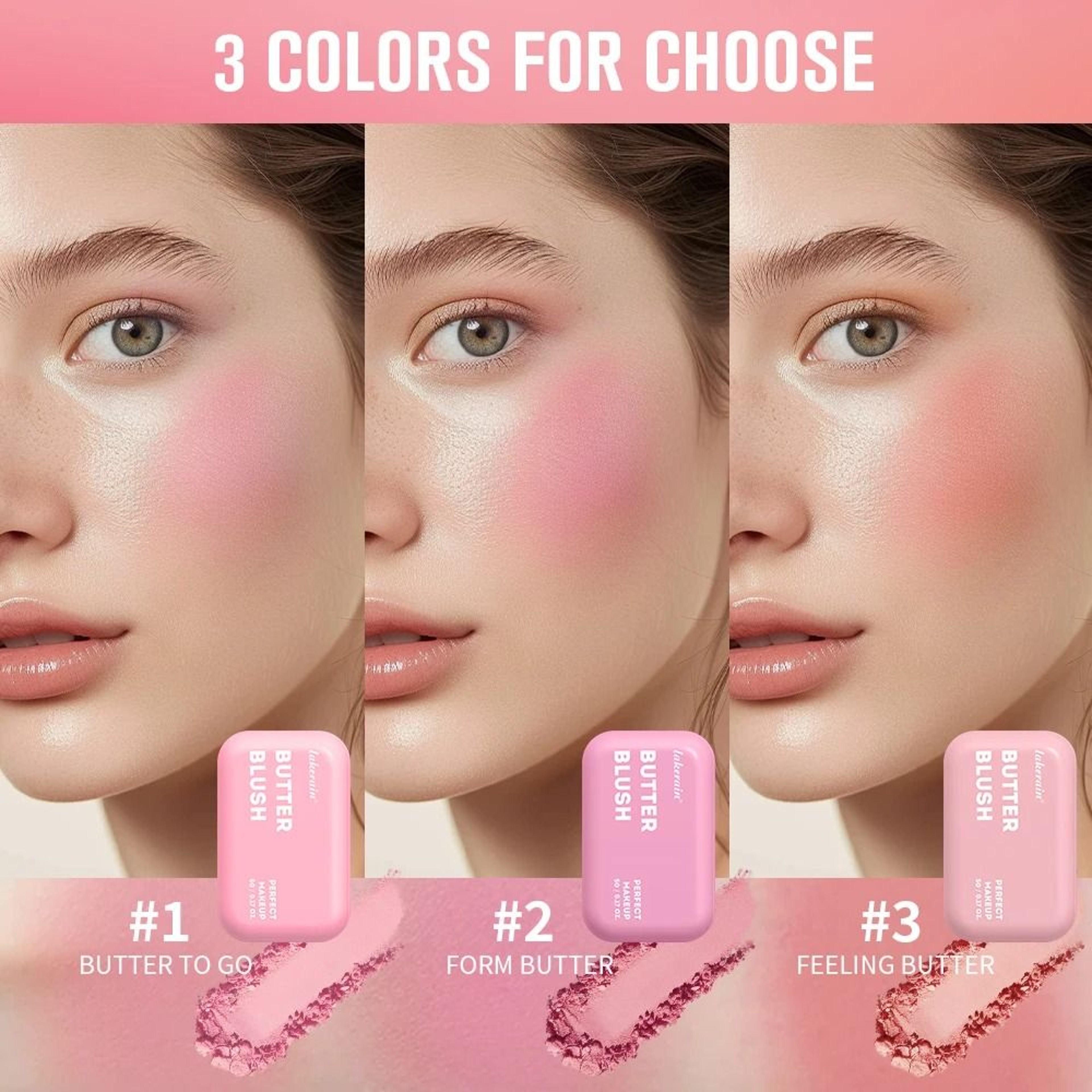 Radiant Glow 12HR Long Lasting Vegan Powder Blush 6