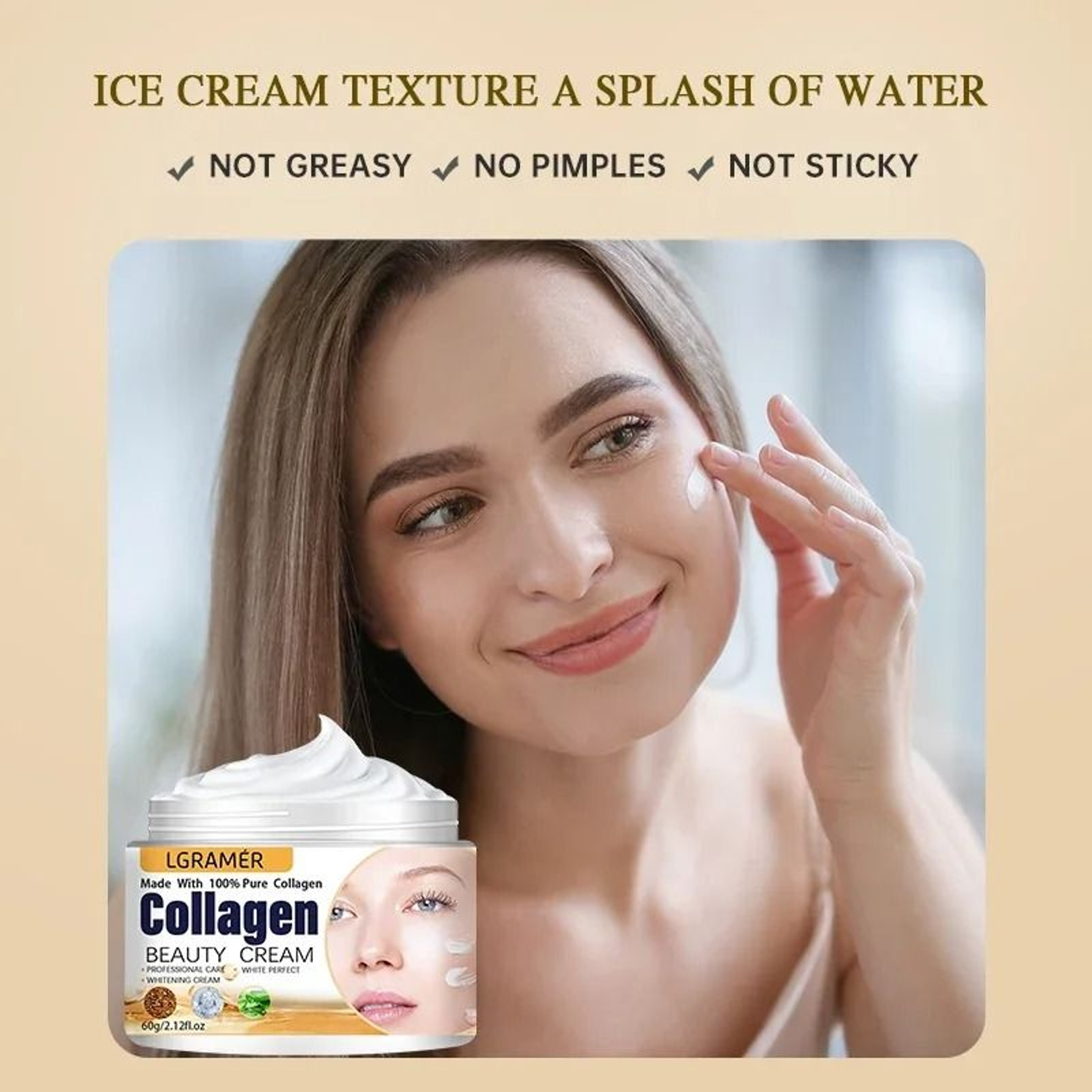 Korean Collagen Anti Wrinkle Cream For Face And Eye Lifting Care 6