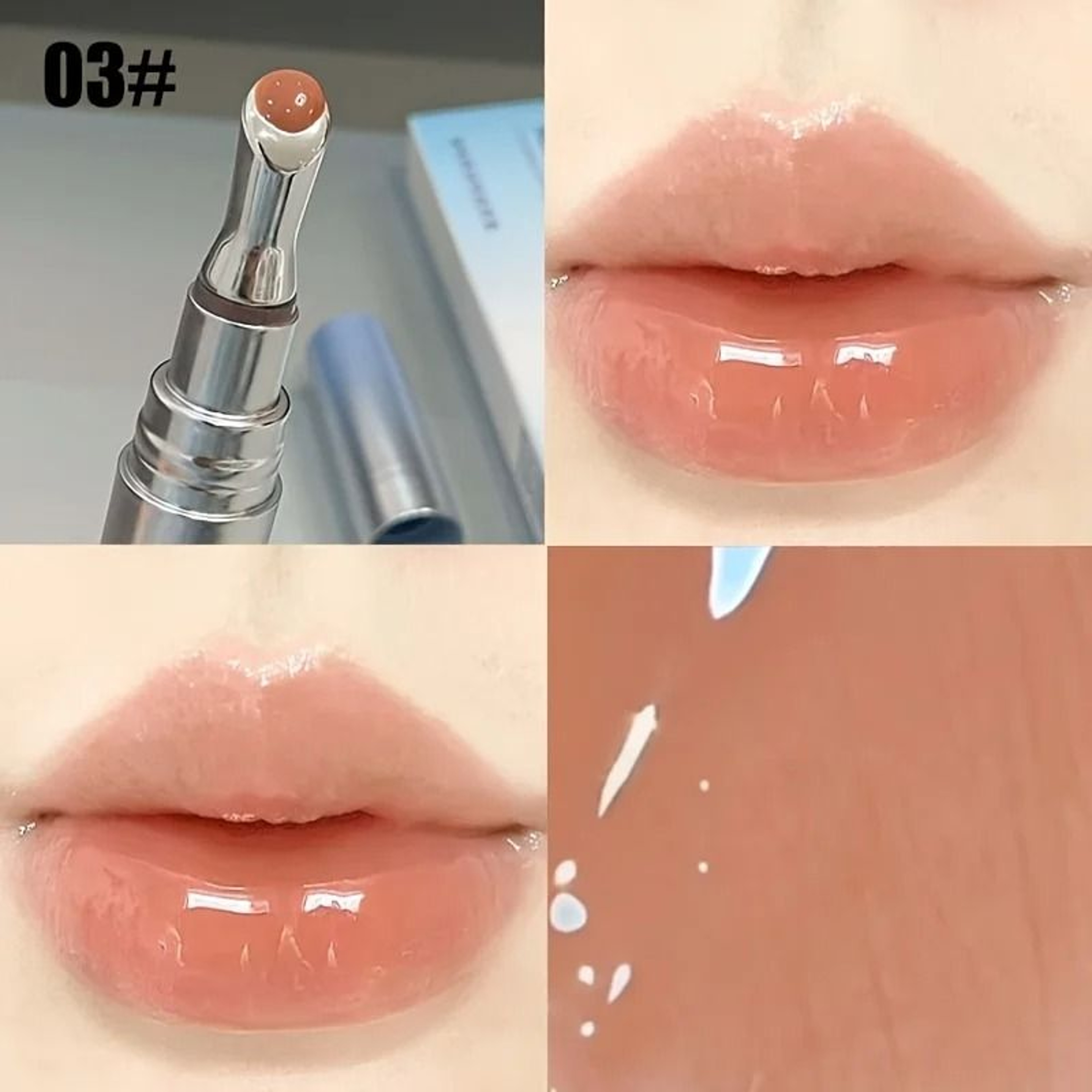Mingli Long Lasting Moisturizing Lip Gloss For Soft Shiny Lips 3