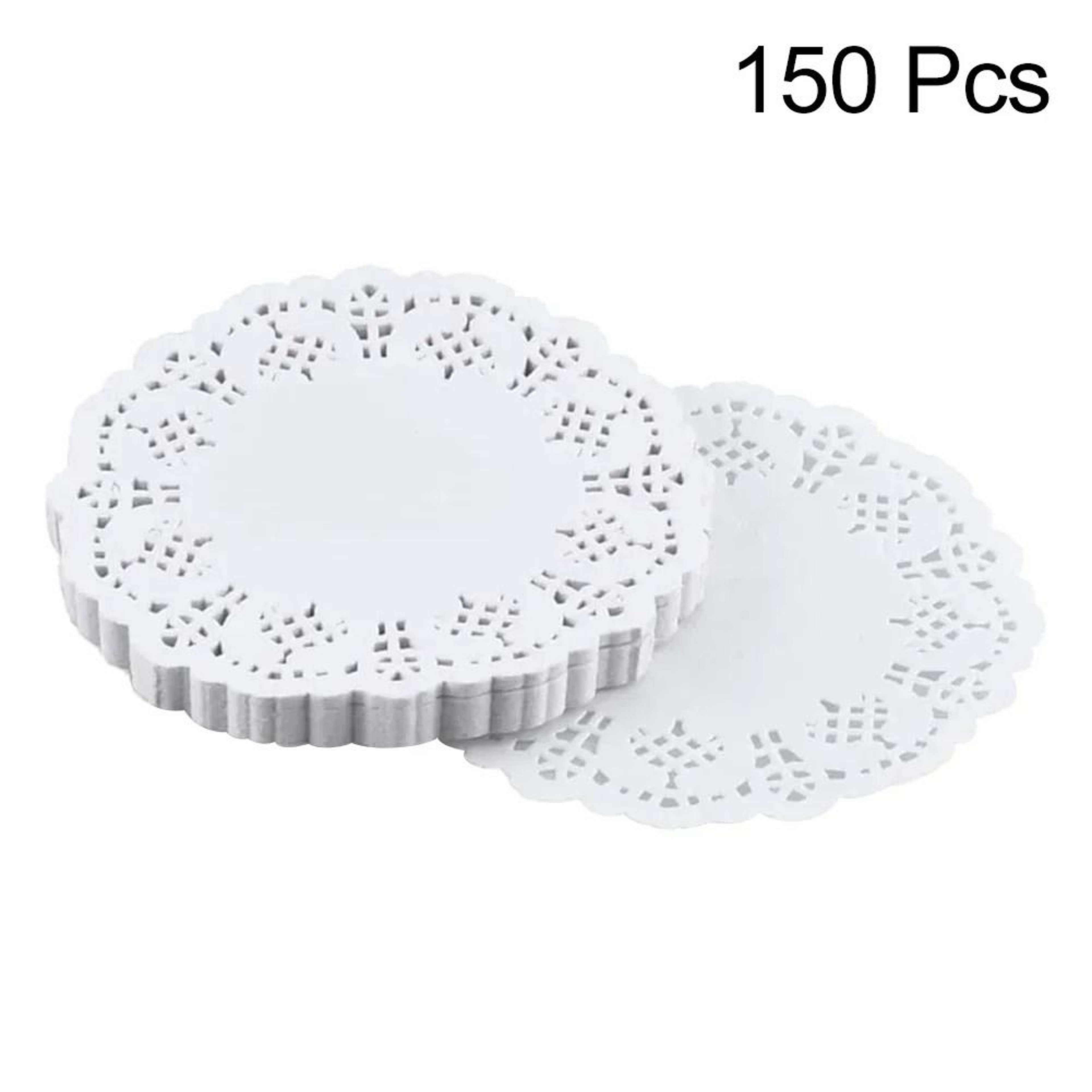 35 Inch Round Paper Doily Lace Mat For Cupcakes And Desserts 0