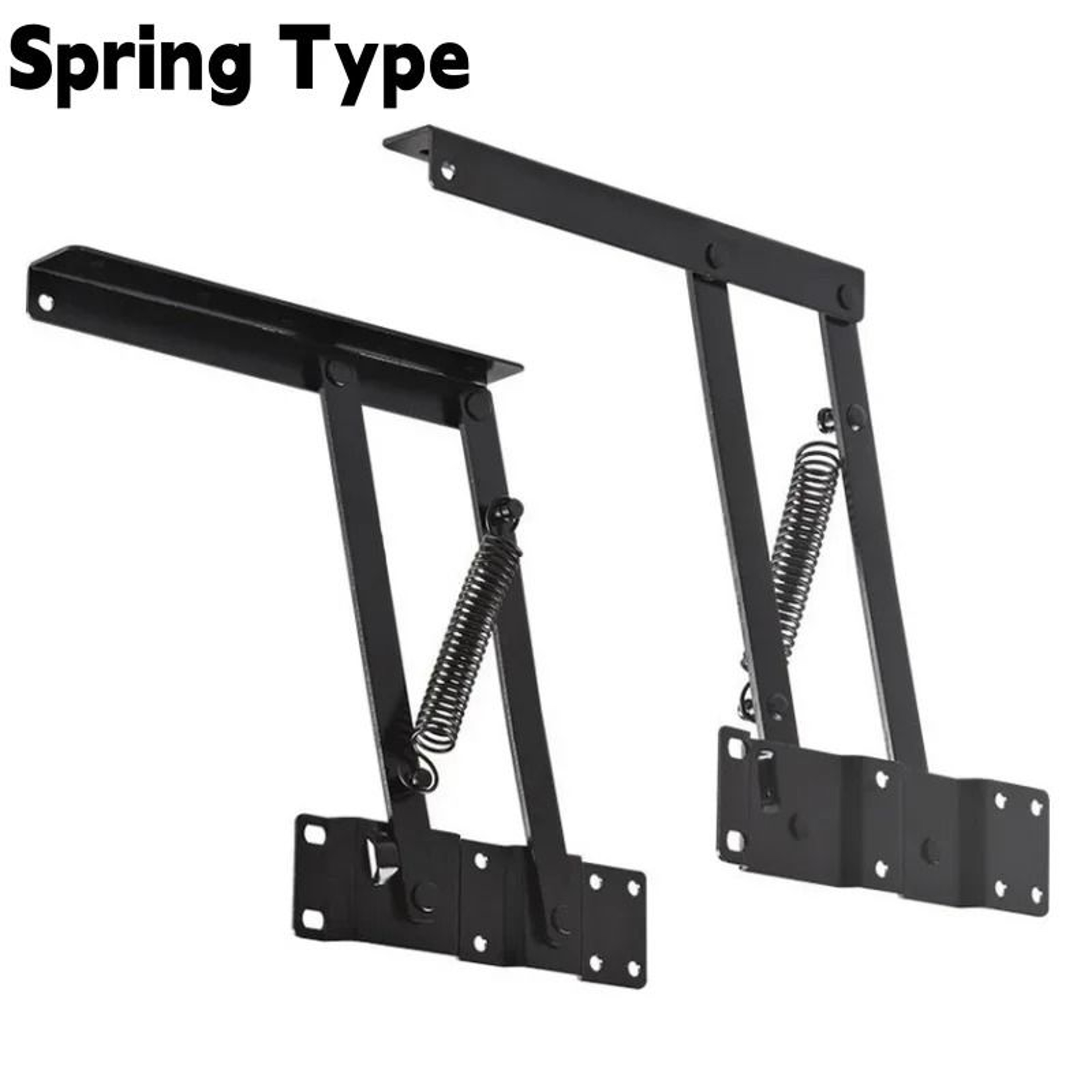 FlexiRise Lift Top Coffee Table Mechanism Folding Lift Hinge Set 2