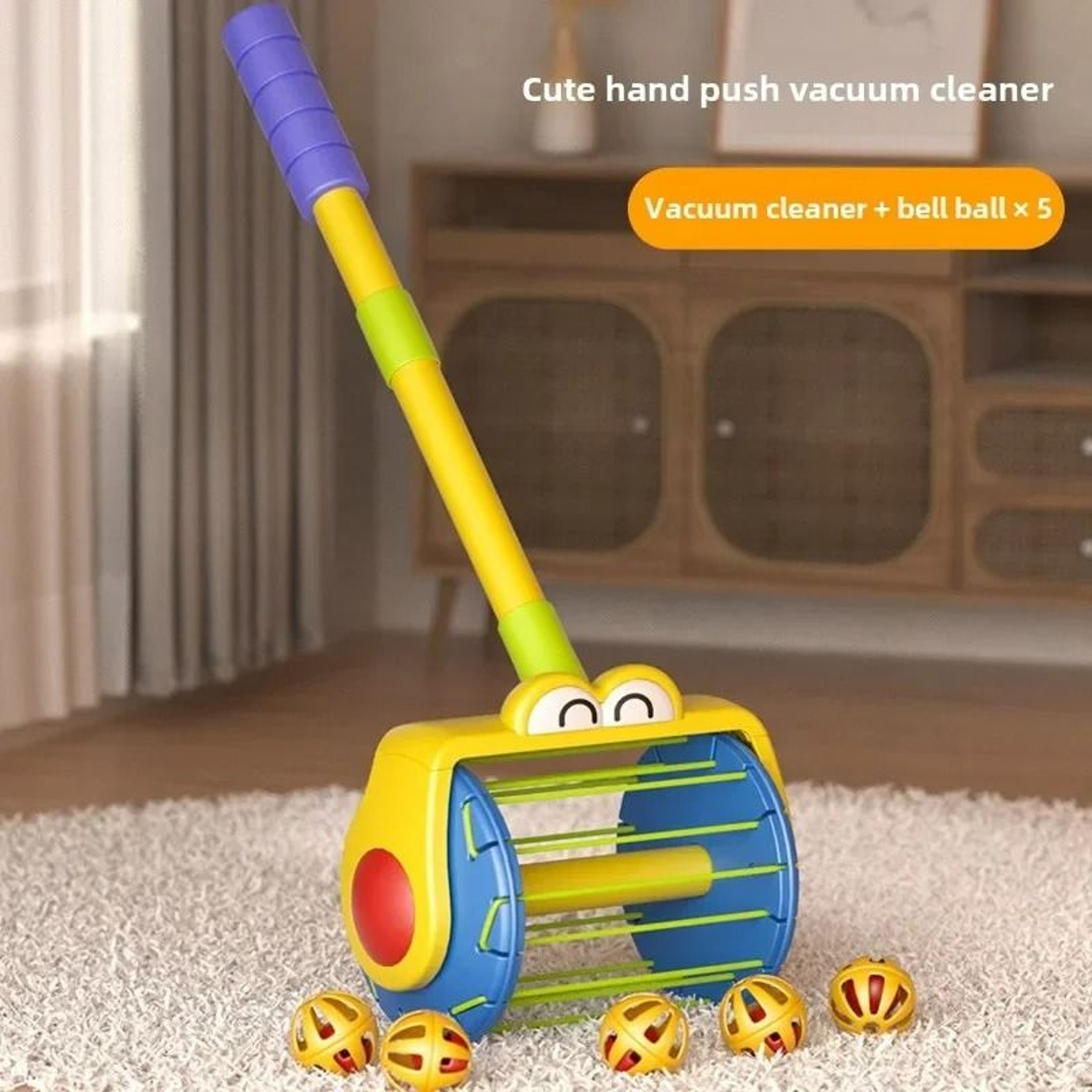 Montessori Bell Learning Toy DIY Cognition Training Game For Kids 1