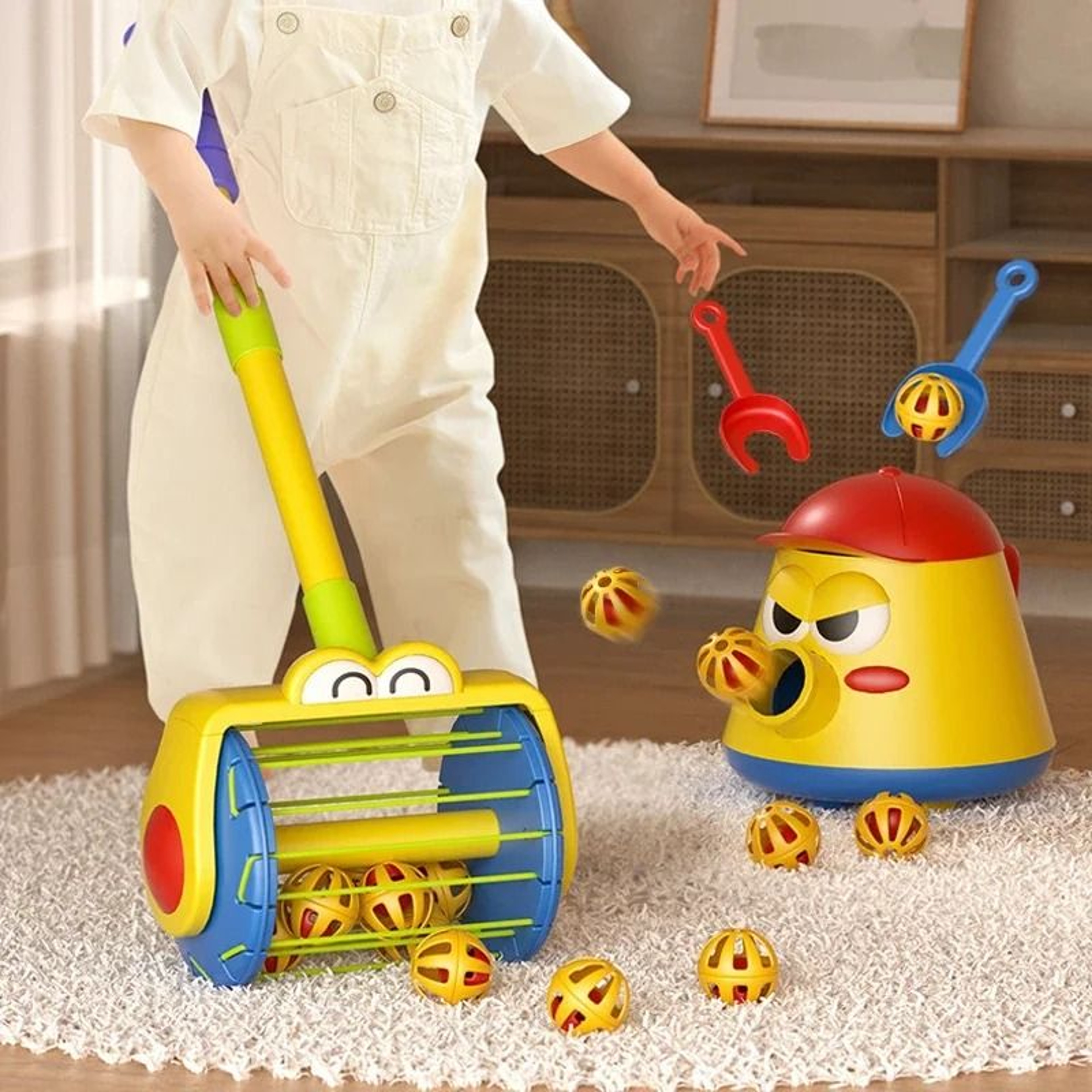 Montessori Bell Learning Toy DIY Cognition Training Game For Kids 0