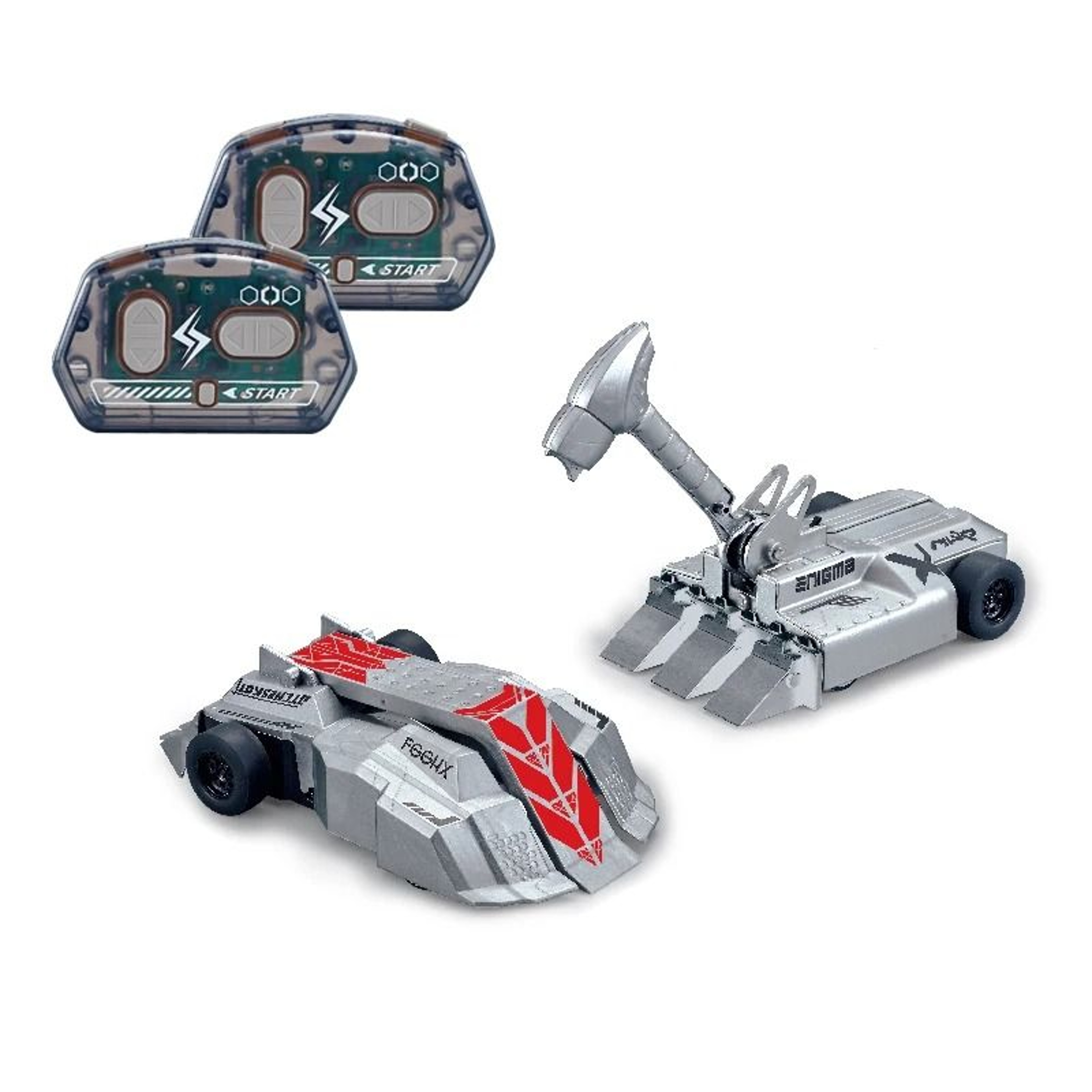 24G Remote Control Battle Car Armored Bumper Combat Toy Set 0