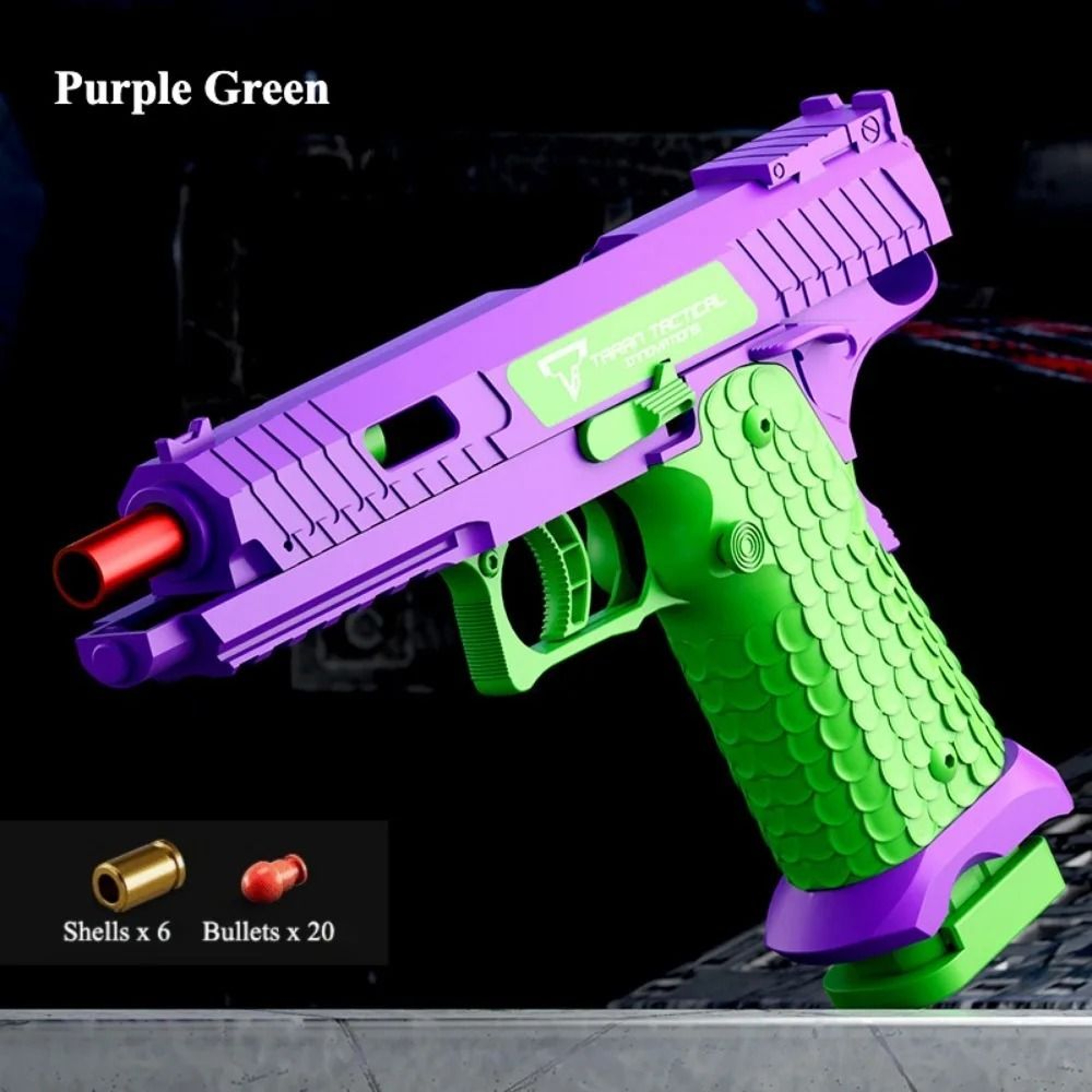 SIG17 Shell Ejecting Soft Bullet Toy Pistol With Blowback Action 13