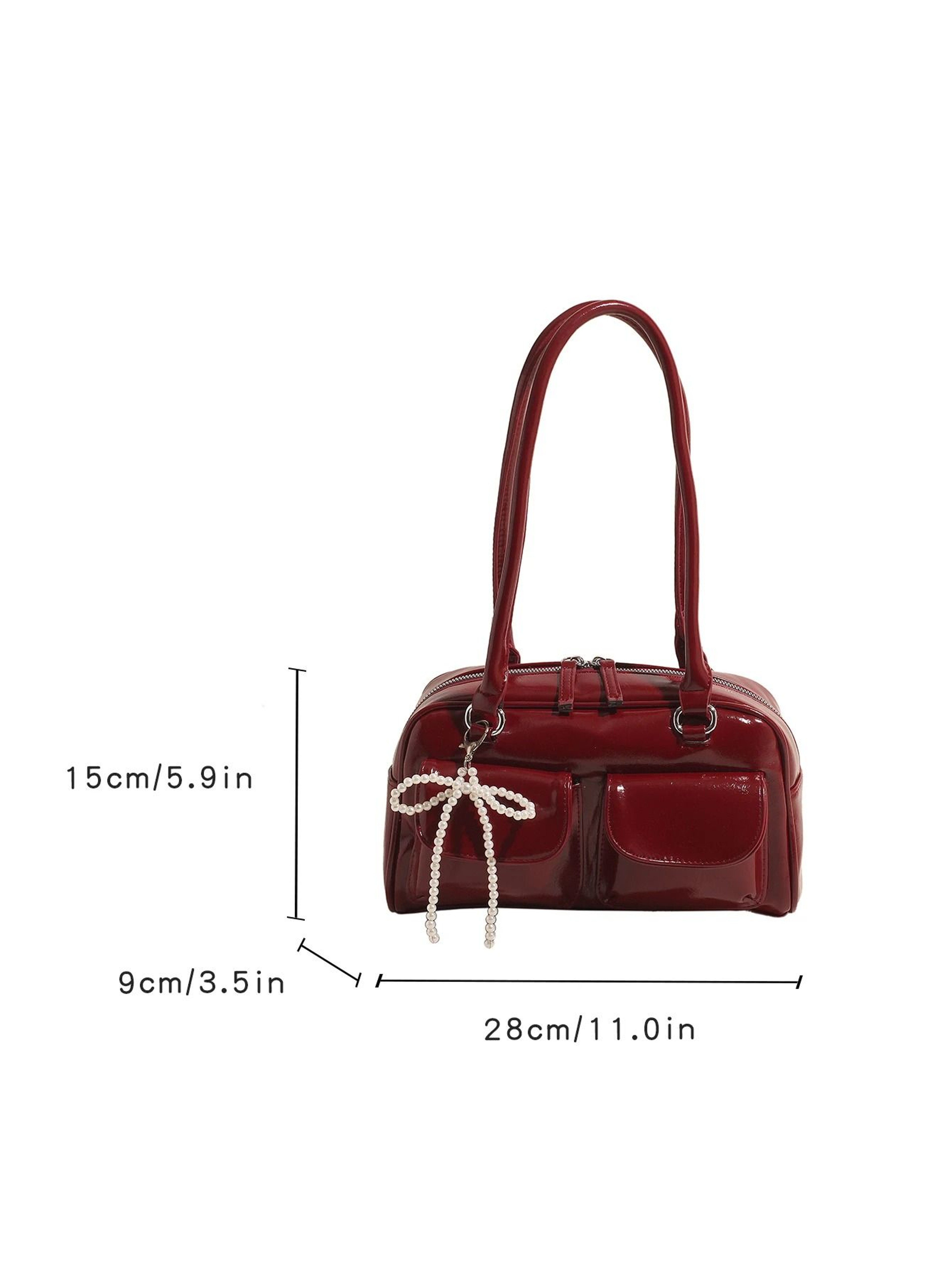 Korean Style Underarm Bow Shoulder Bag For Women 4