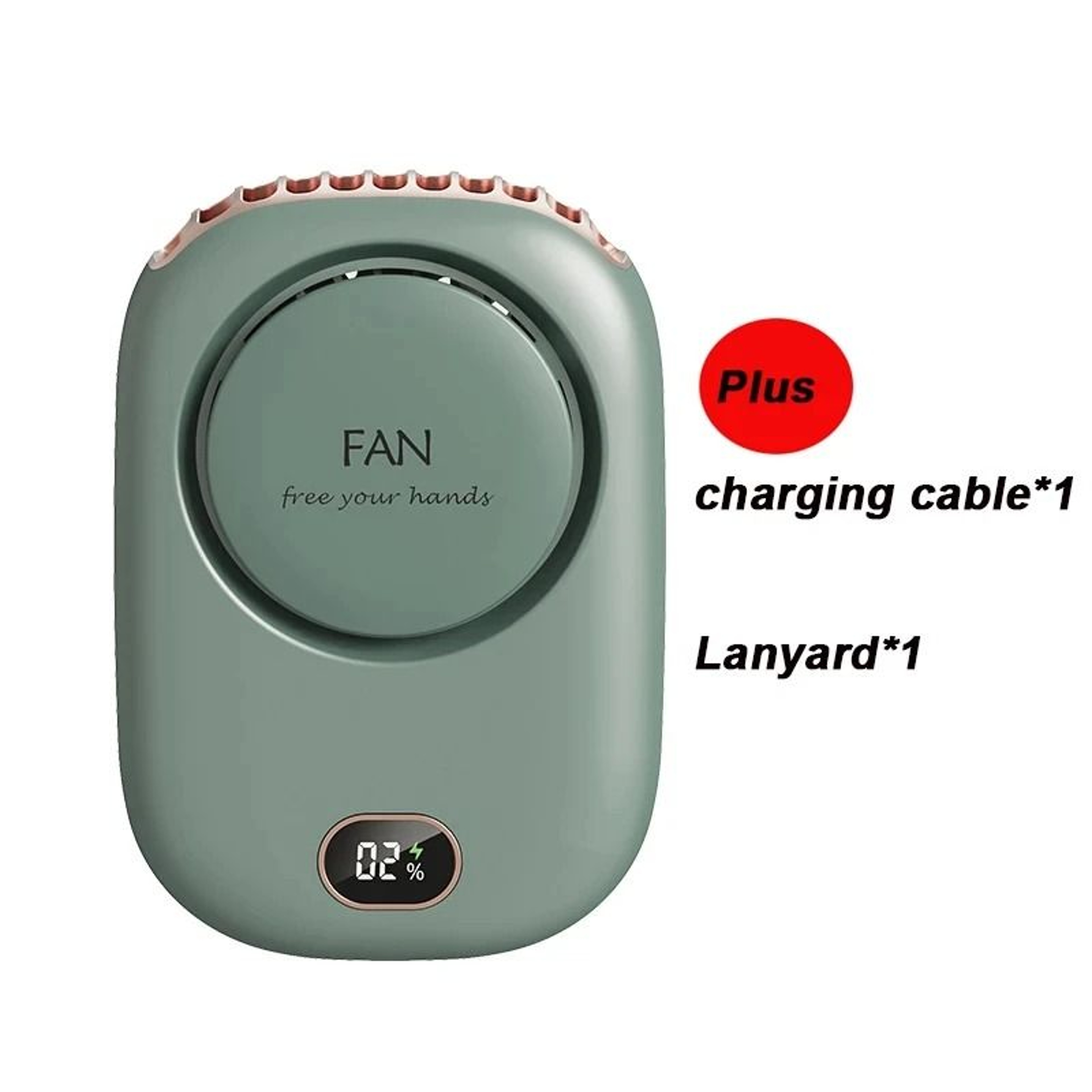 TurboCool Mini Portable Bladeless Fan Rechargeable Handheld Turbo Fan Ultra Quiet Travel Cooling Fa 2