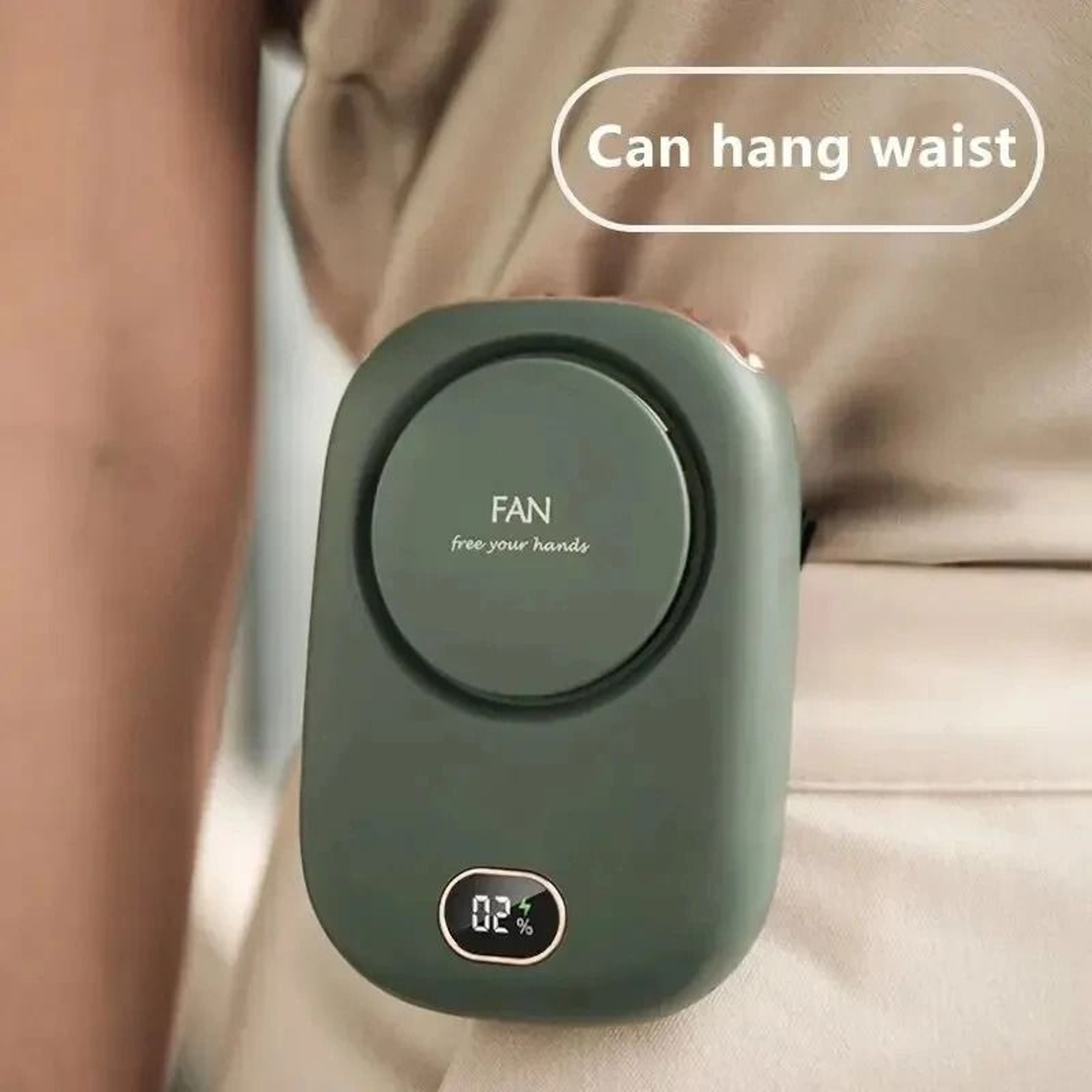 TurboCool Mini Portable Bladeless Fan Rechargeable Handheld Turbo Fan Ultra Quiet Travel Cooling Fa 7
