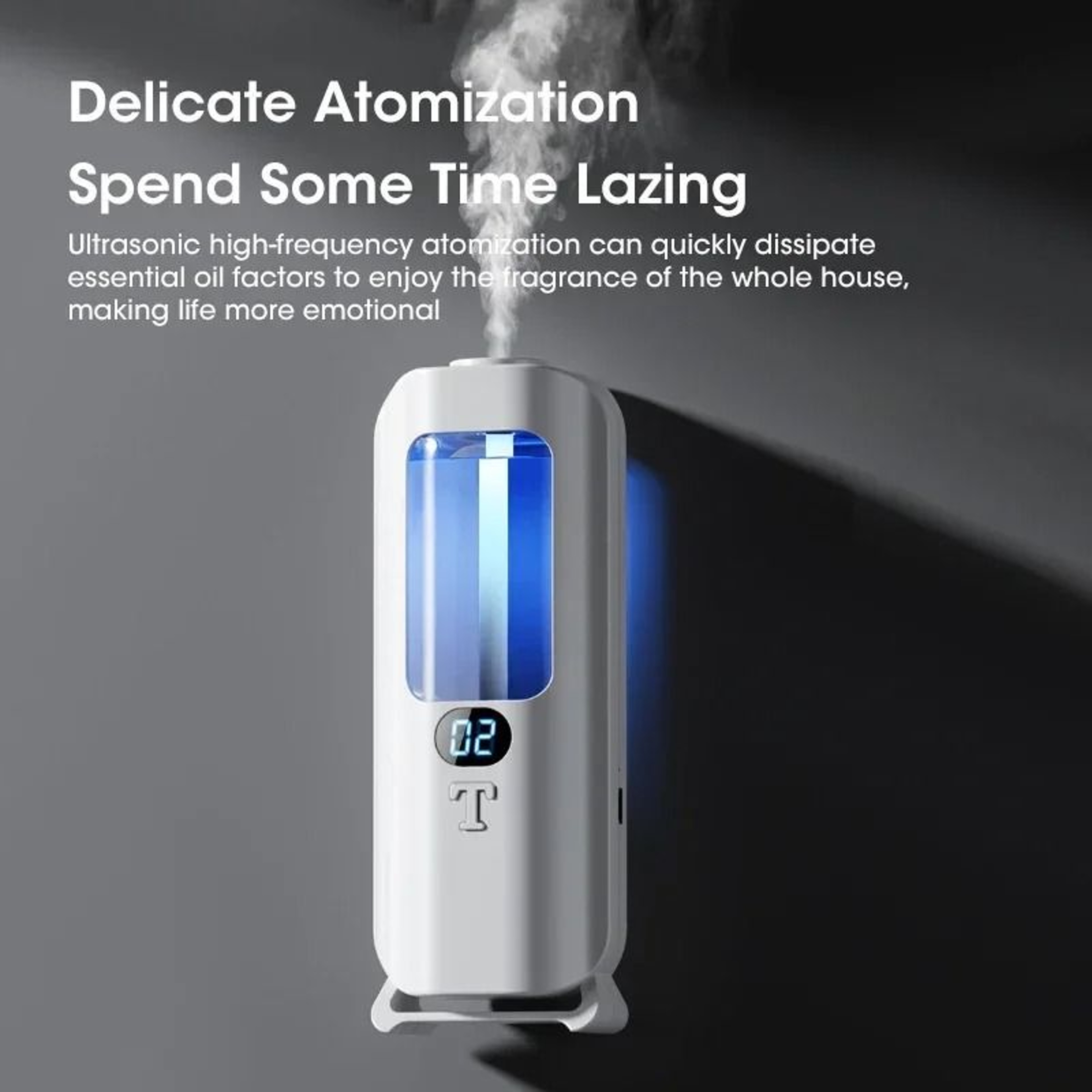 AromaFlow Rechargeable Essential Oil Diffuser Portable Aromatic Diffuser For Home And Car With 5 Fr 3