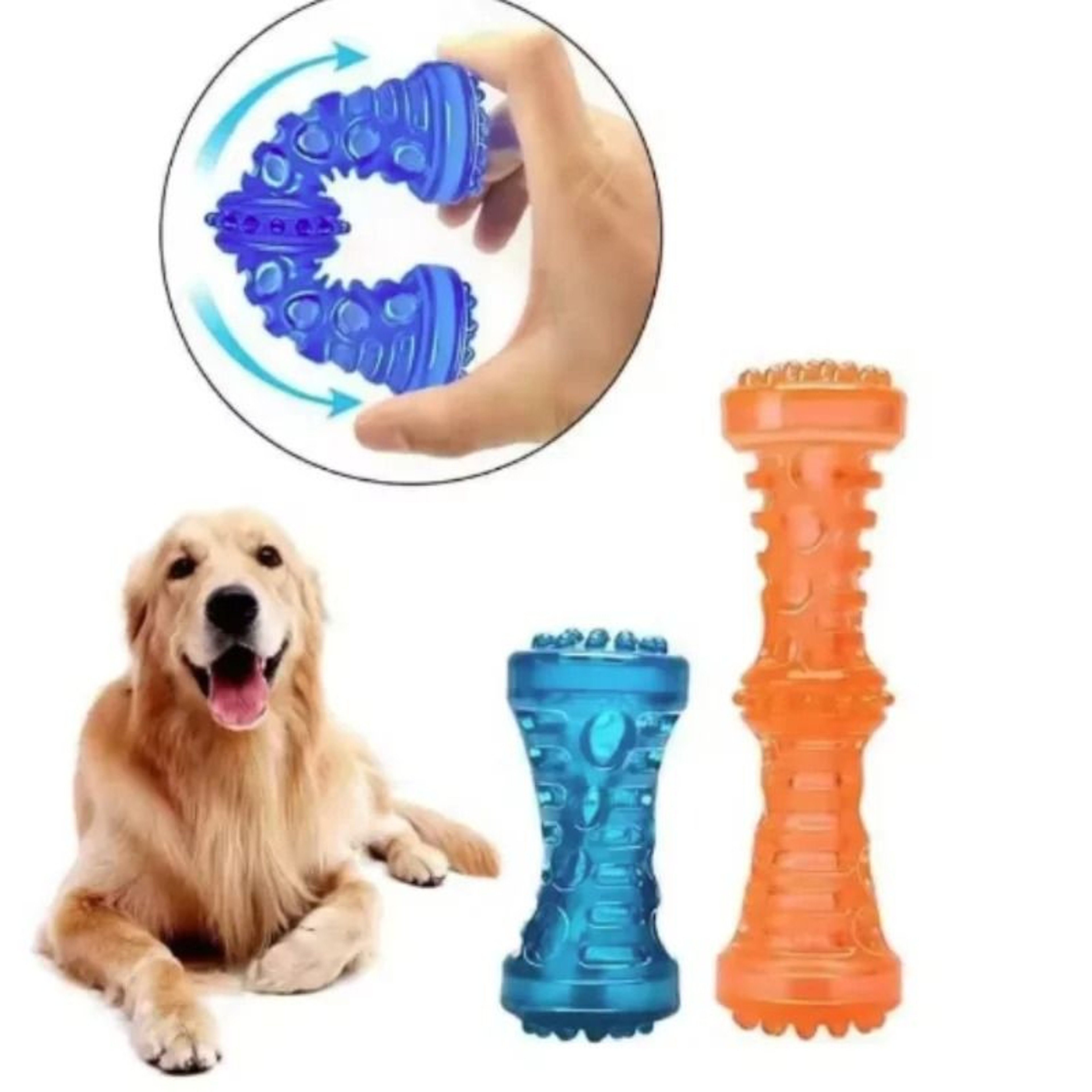 Durable Dog Toothbrush Chew Toy Bite Resistant Dental Chew Toy For Dogs 12