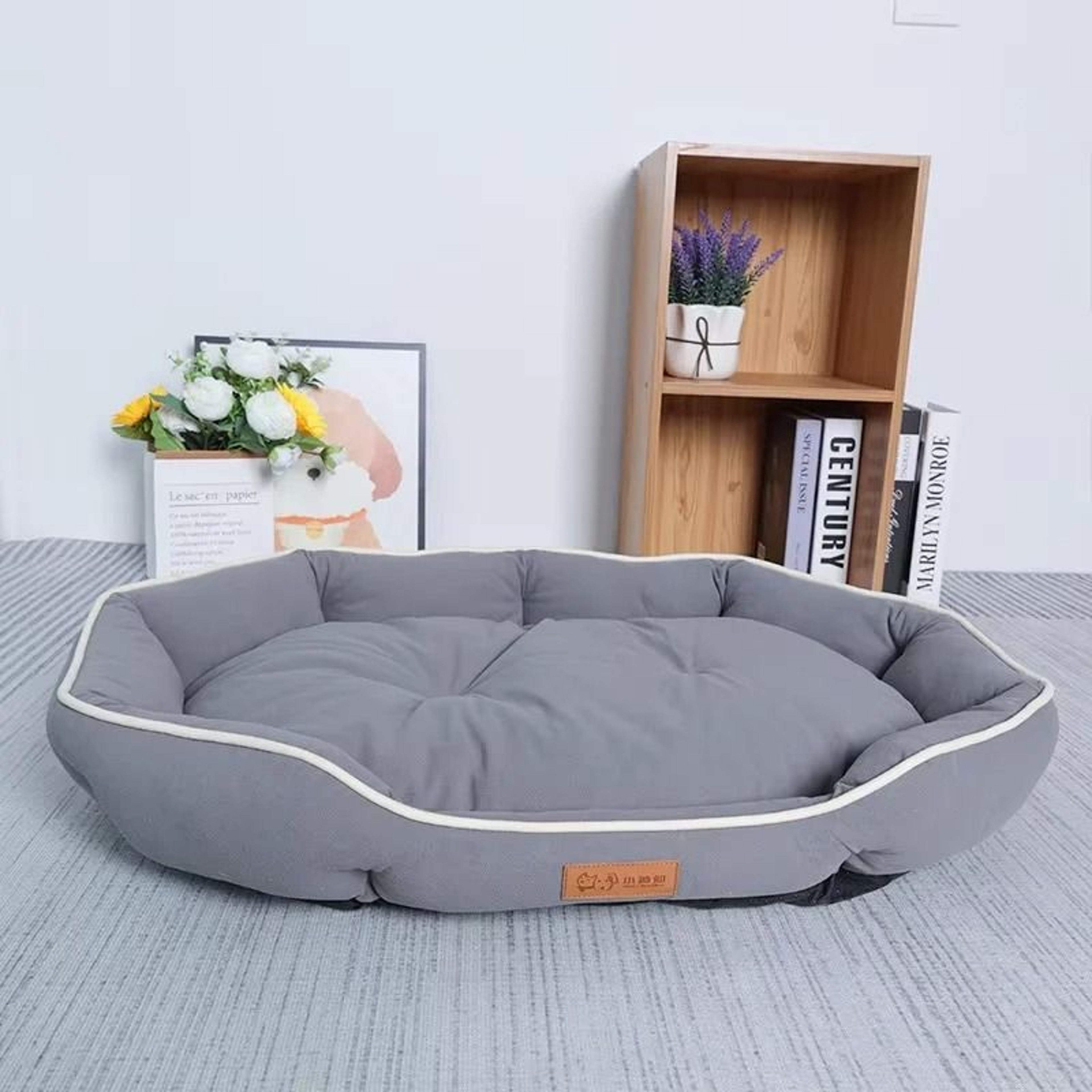 Luxury Large Dog Bed Sofa Cozy Plush Pet Sofa Bed For Dogs And Cats 2