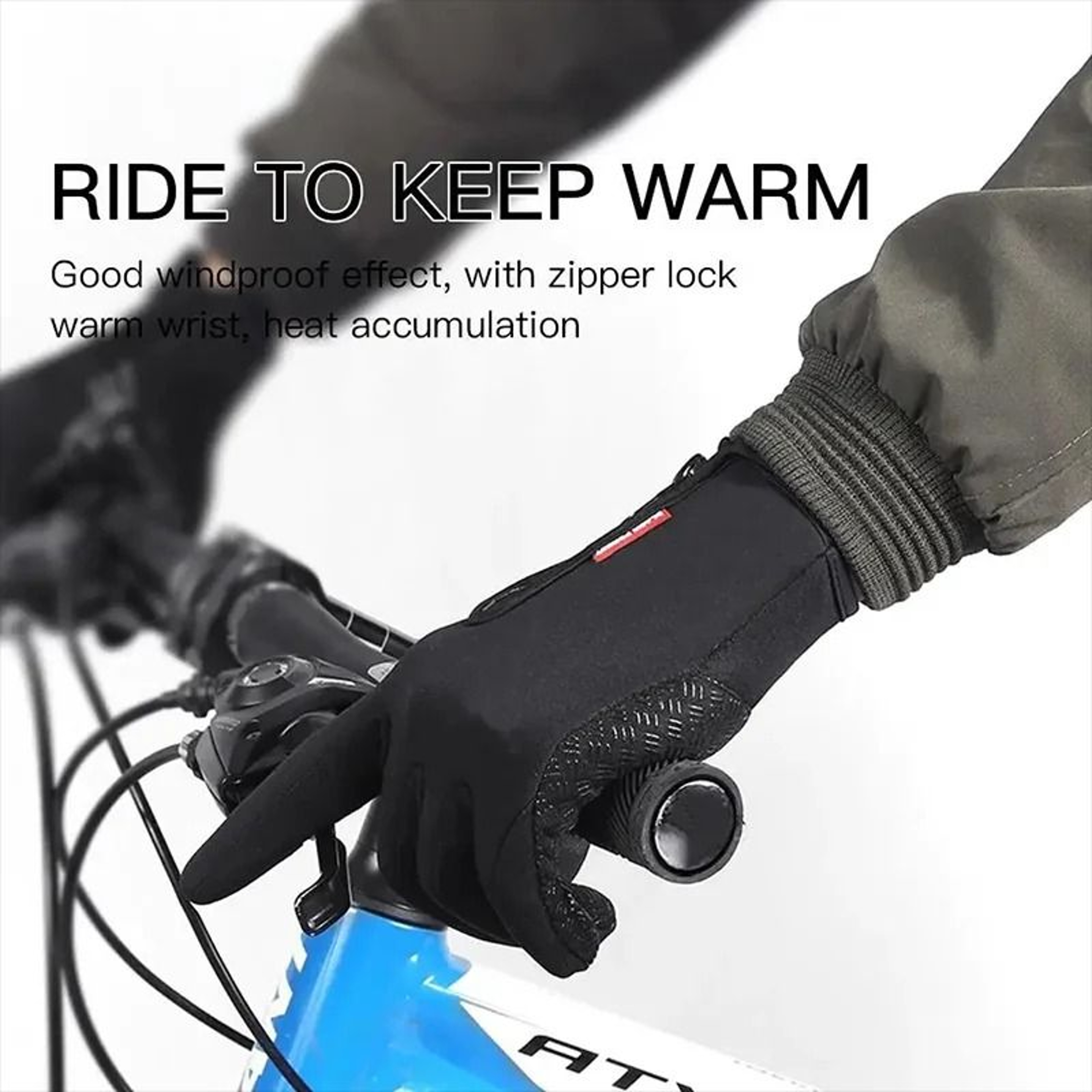 Unisex Waterproof Winter Gloves Touch Screen Windproof Sports Gloves Warm Cycling Ski Outdoor Glove 4