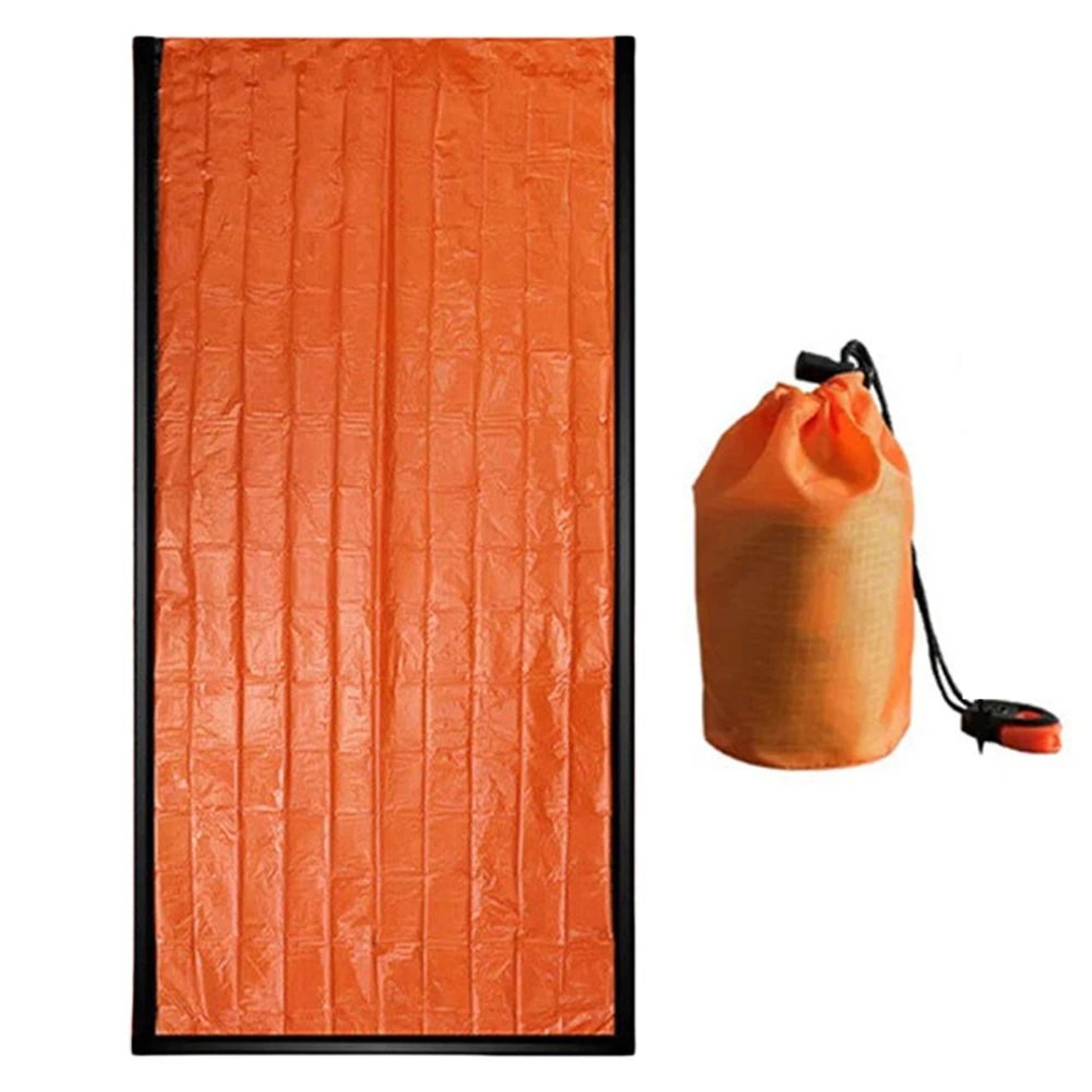 Portable Emergency Survival Sleeping Bag Waterproof Thermal Emergency Blanket Camping Safety Sleepi 0