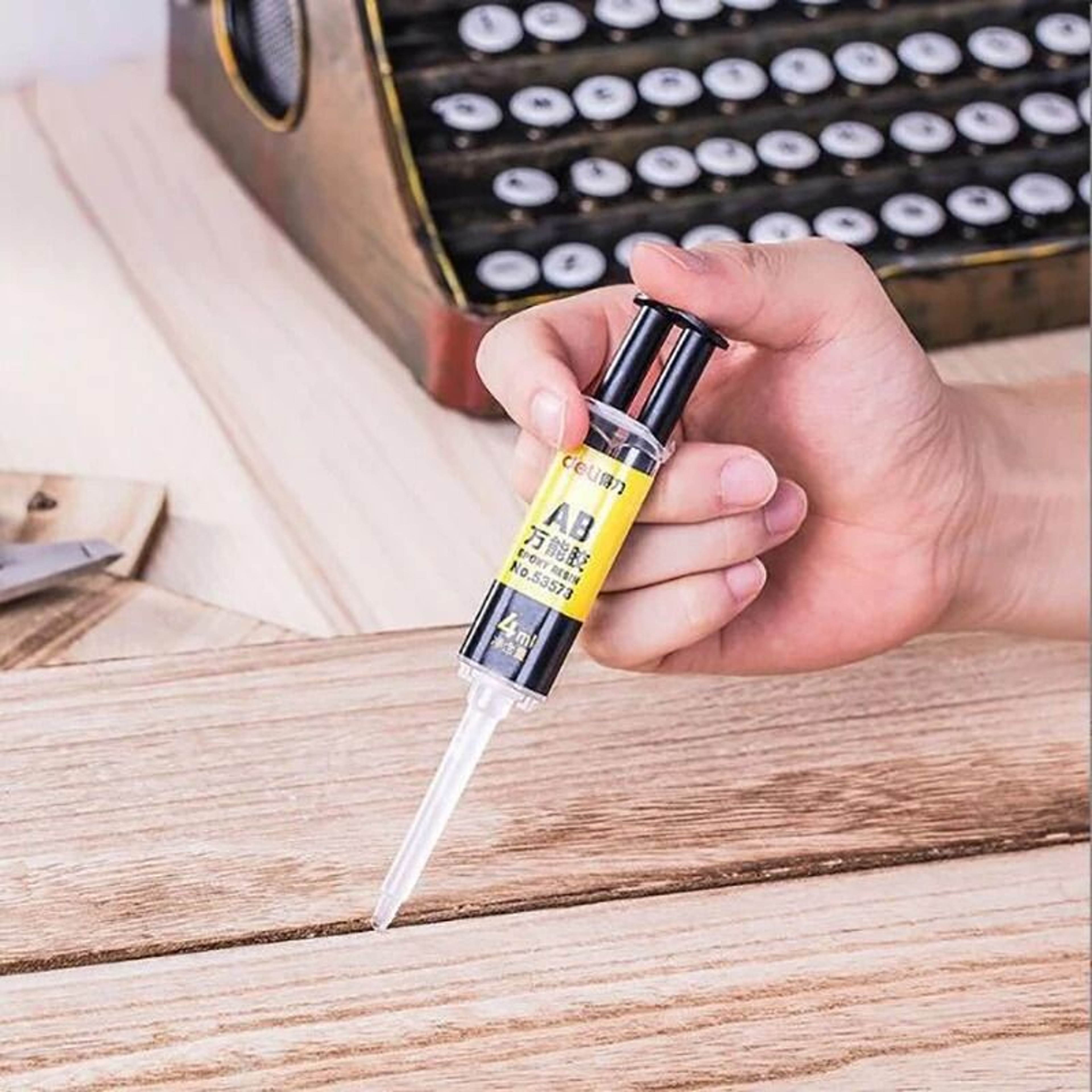 Heavy Duty Epoxy Resin Glue Waterproof AB Epoxy Adhesive Strong Instant Repair Glue For Metal Glass 7