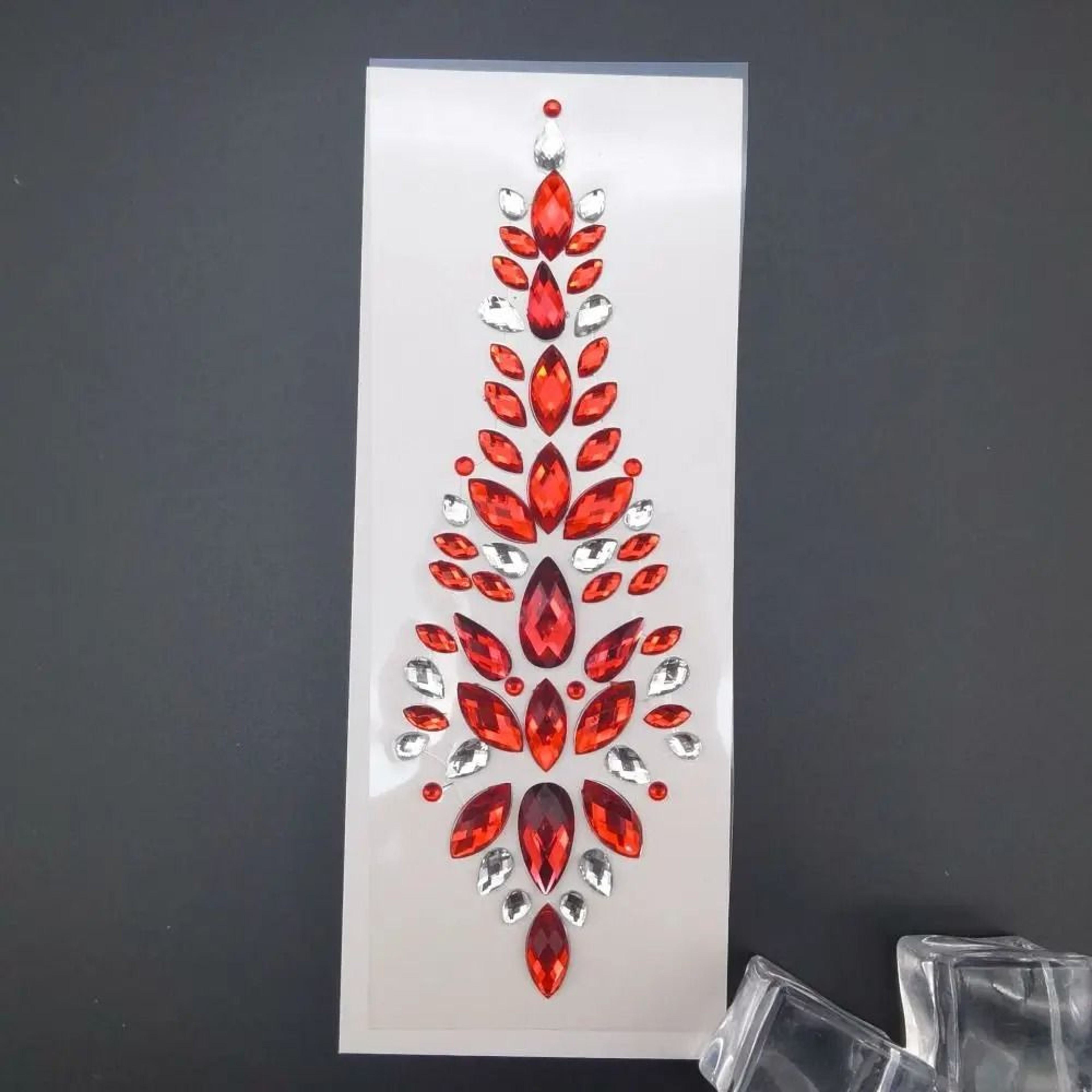 CrystalVibe Festival Face Gem Stickers 3D Rhinestone Face Jewels EDM Forehead And Body Gems 4