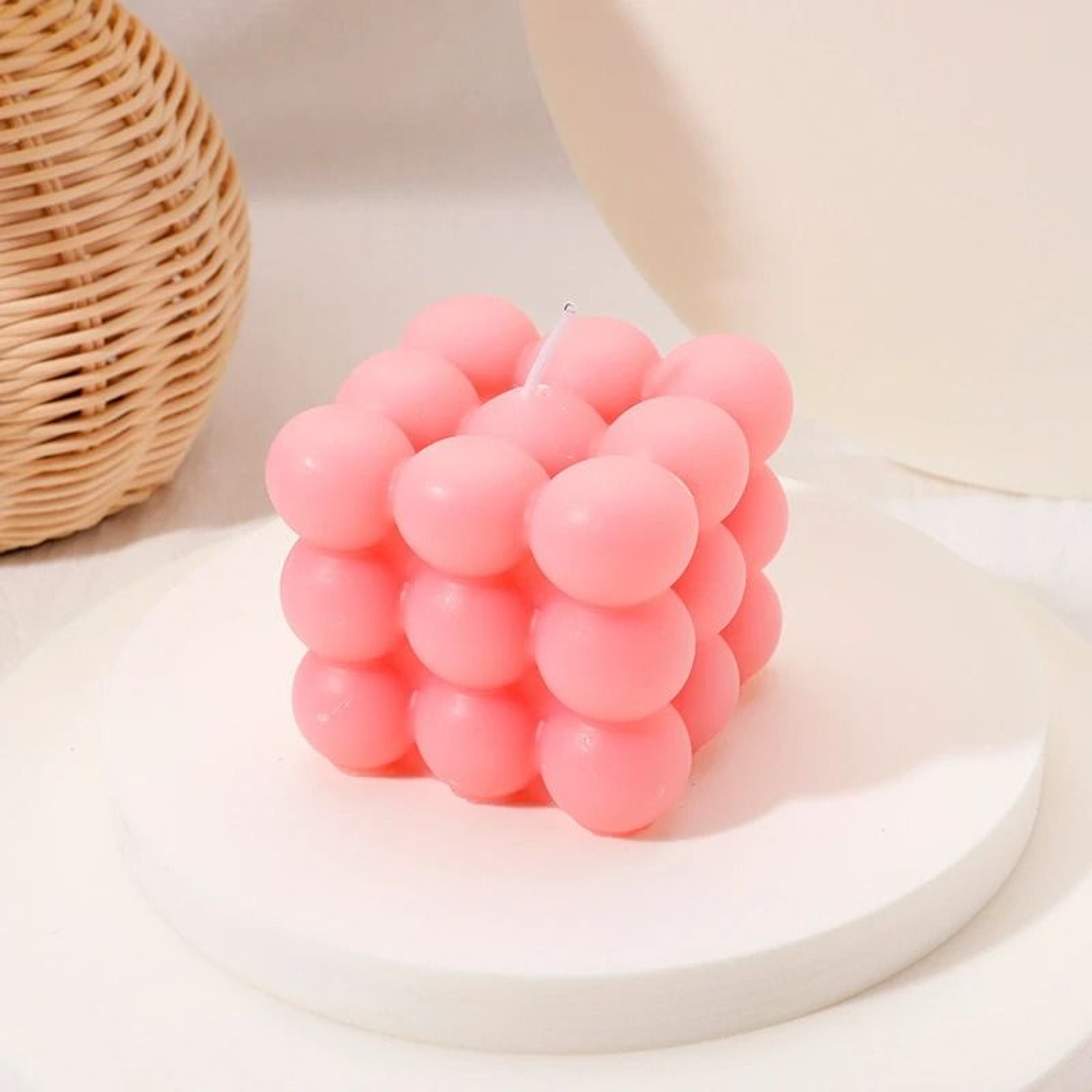 Creative Aesthetic Decorative Candles Smokeless Handmade Scented Candle Set 7