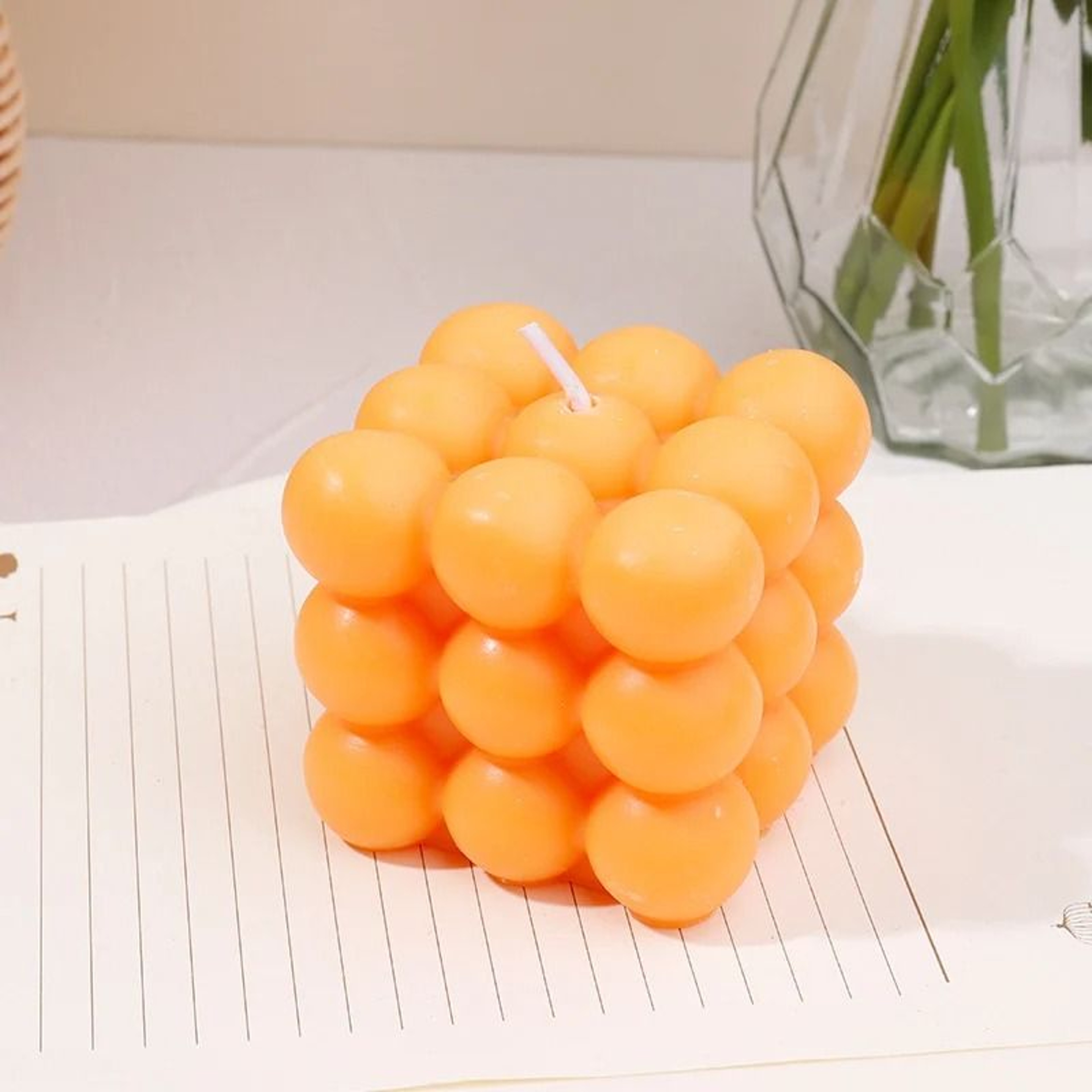 Creative Aesthetic Decorative Candles Smokeless Handmade Scented Candle Set 6