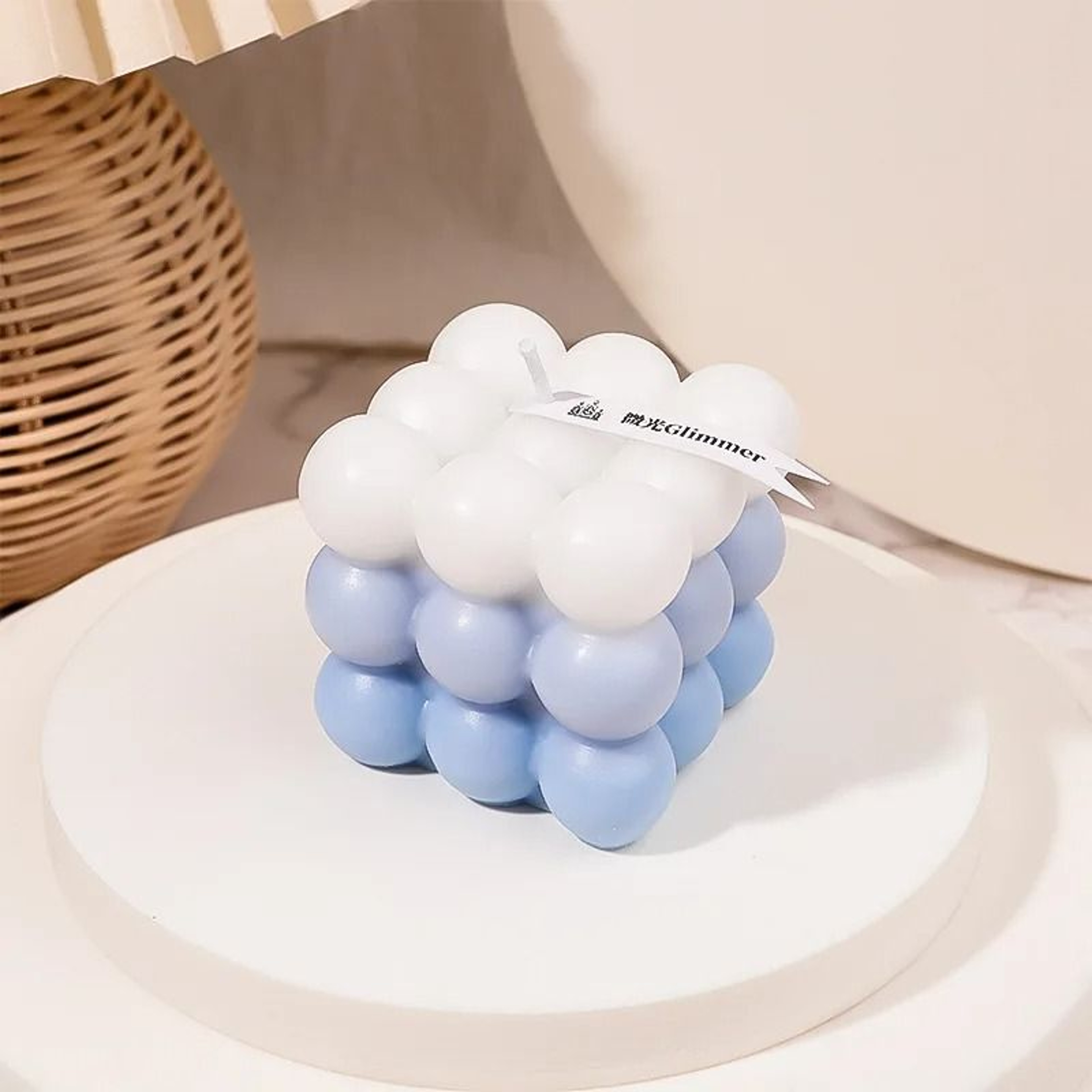 Creative Aesthetic Decorative Candles Smokeless Handmade Scented Candle Set 10