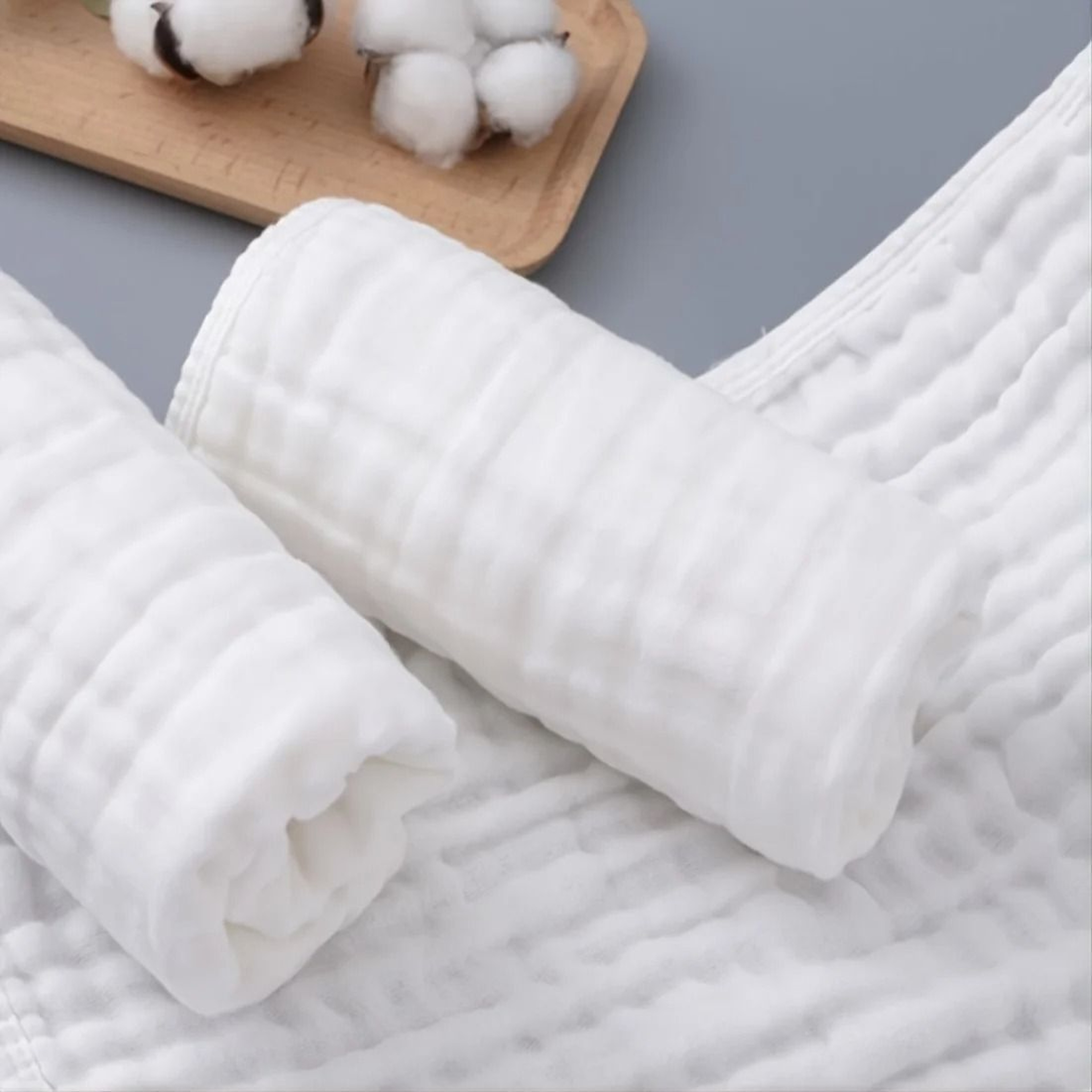 Soft Muslin Burp Cloths For Baby Extra Absorbent Newborn Spit Up Cloths 3