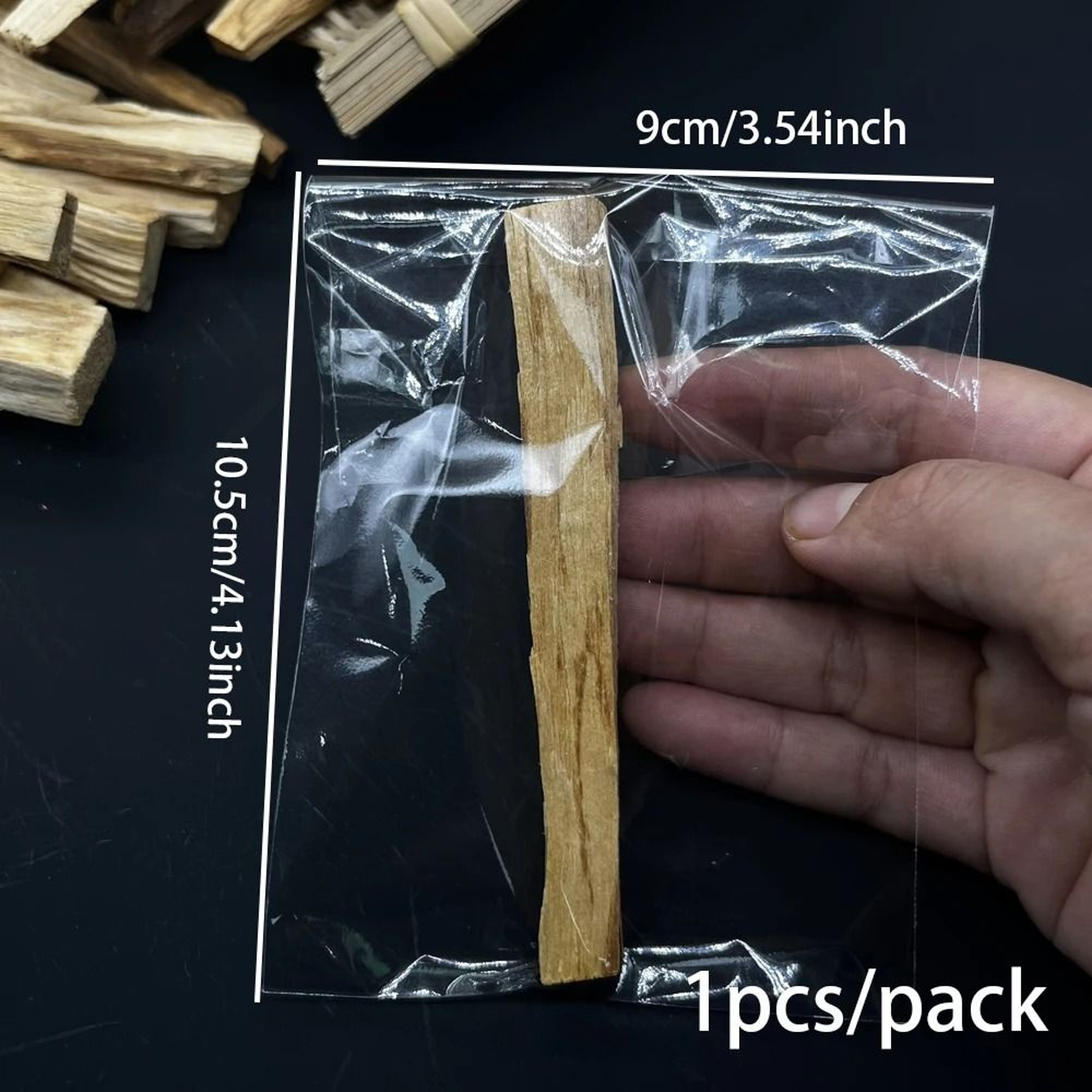 Palo Santo Sticks Natural Smudging Wood Incense Aromatherapy Sticks Set 6