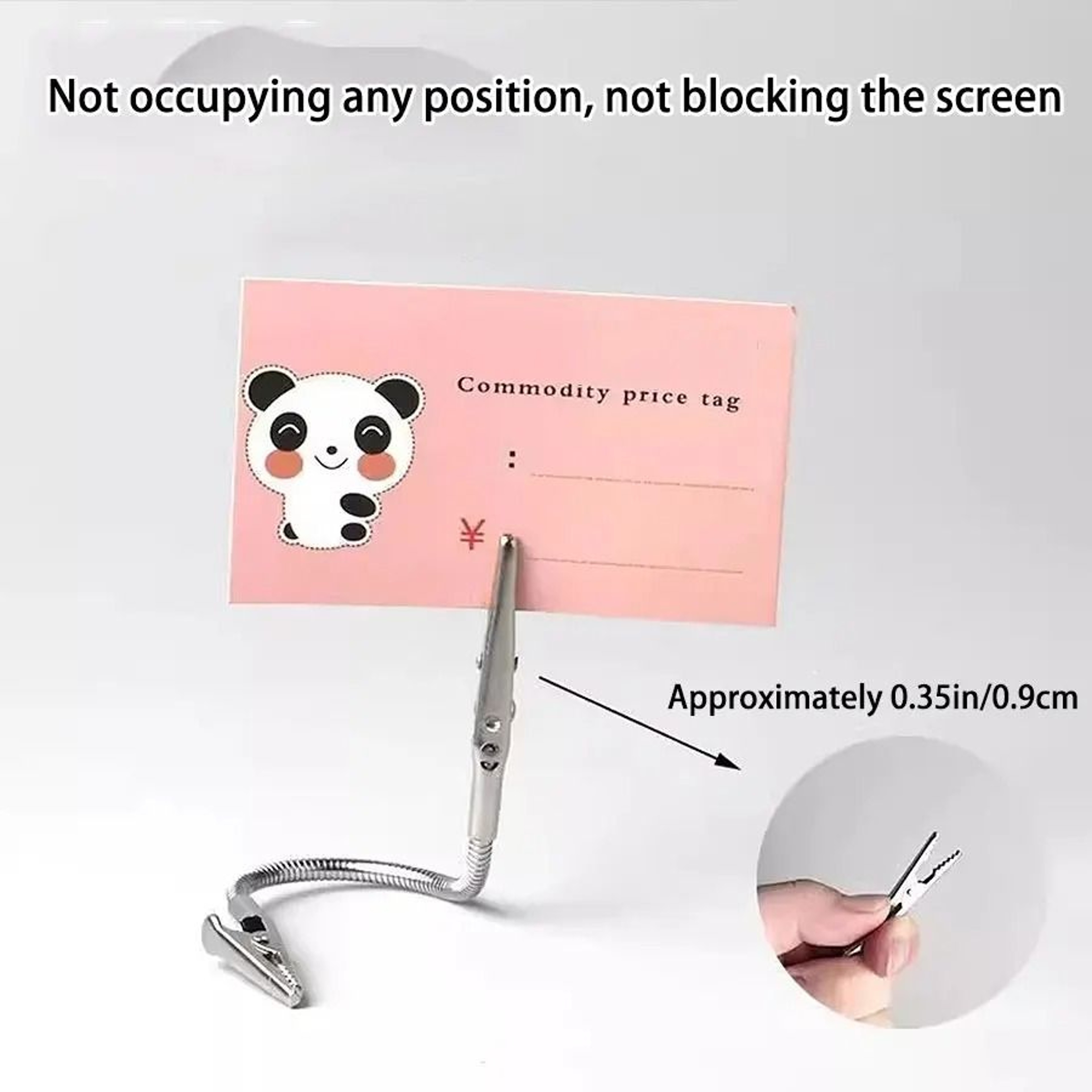 Flexible Double Head Metal Clip Mosquito Coil Holder And Incense Clip 1
