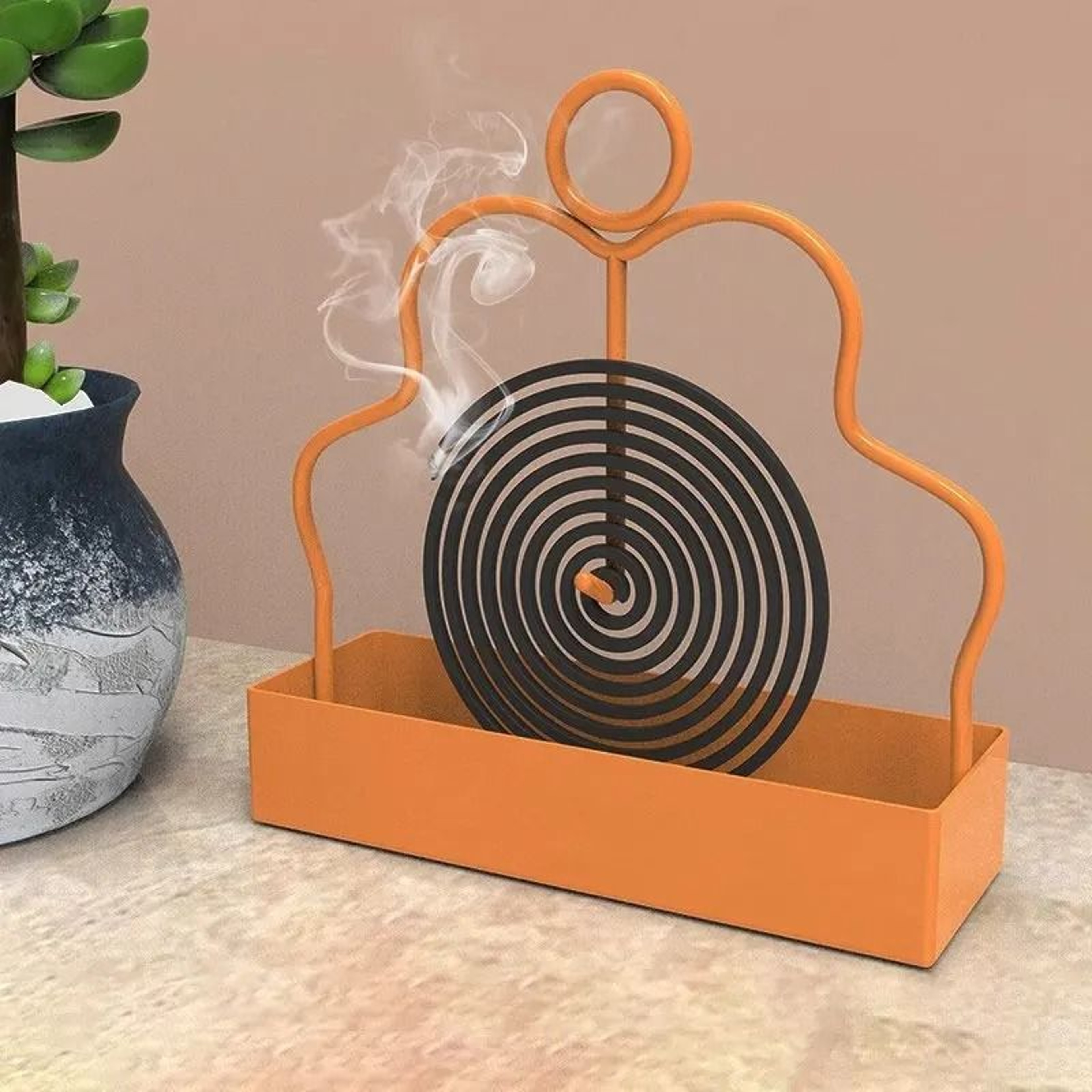 Iron Mosquito Coil Holder Rack For Safe Outdoor And Indoor Use 2