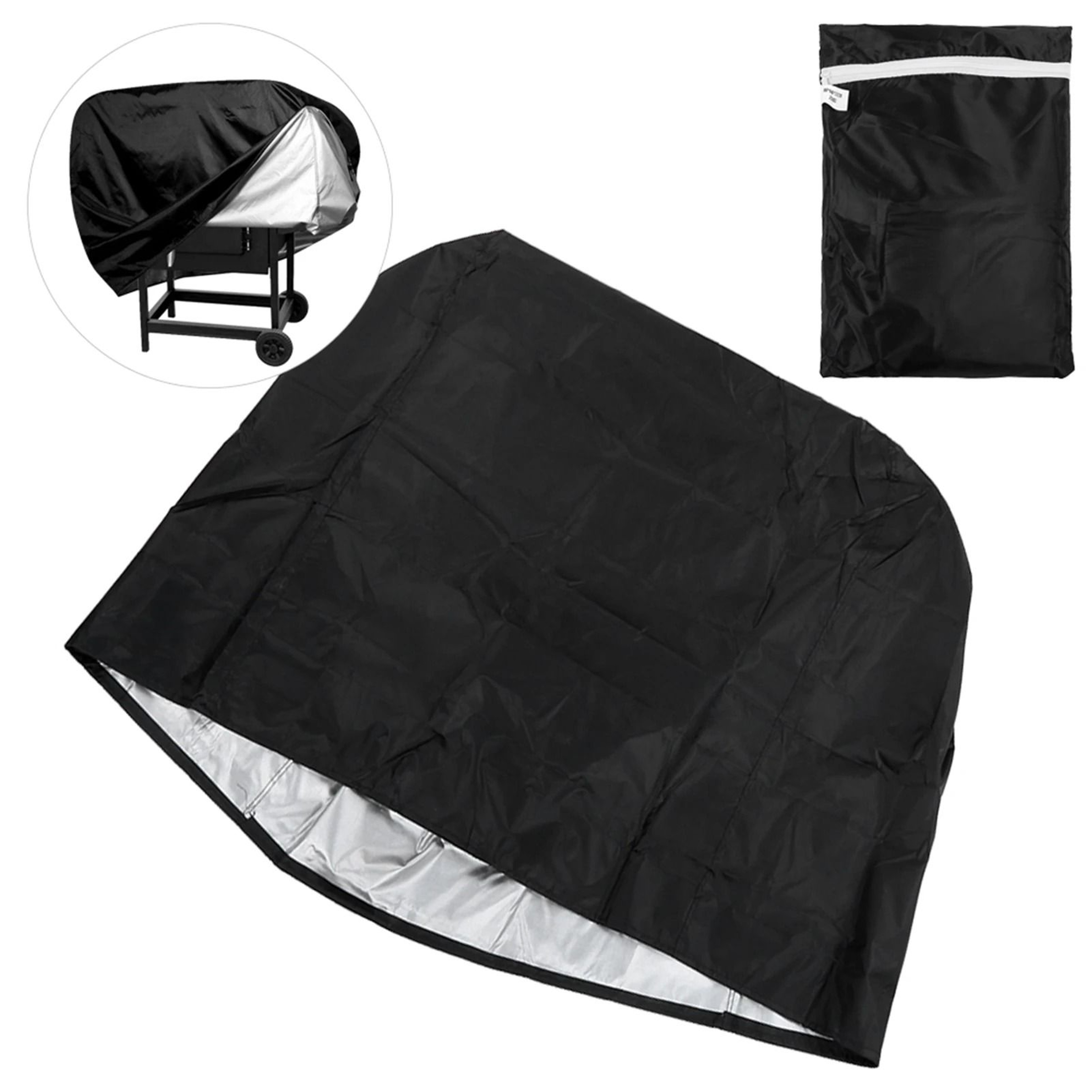 Waterproof BBQ Grill Cover UV Resistant Outdoor Barbecue Protector For Garden 3