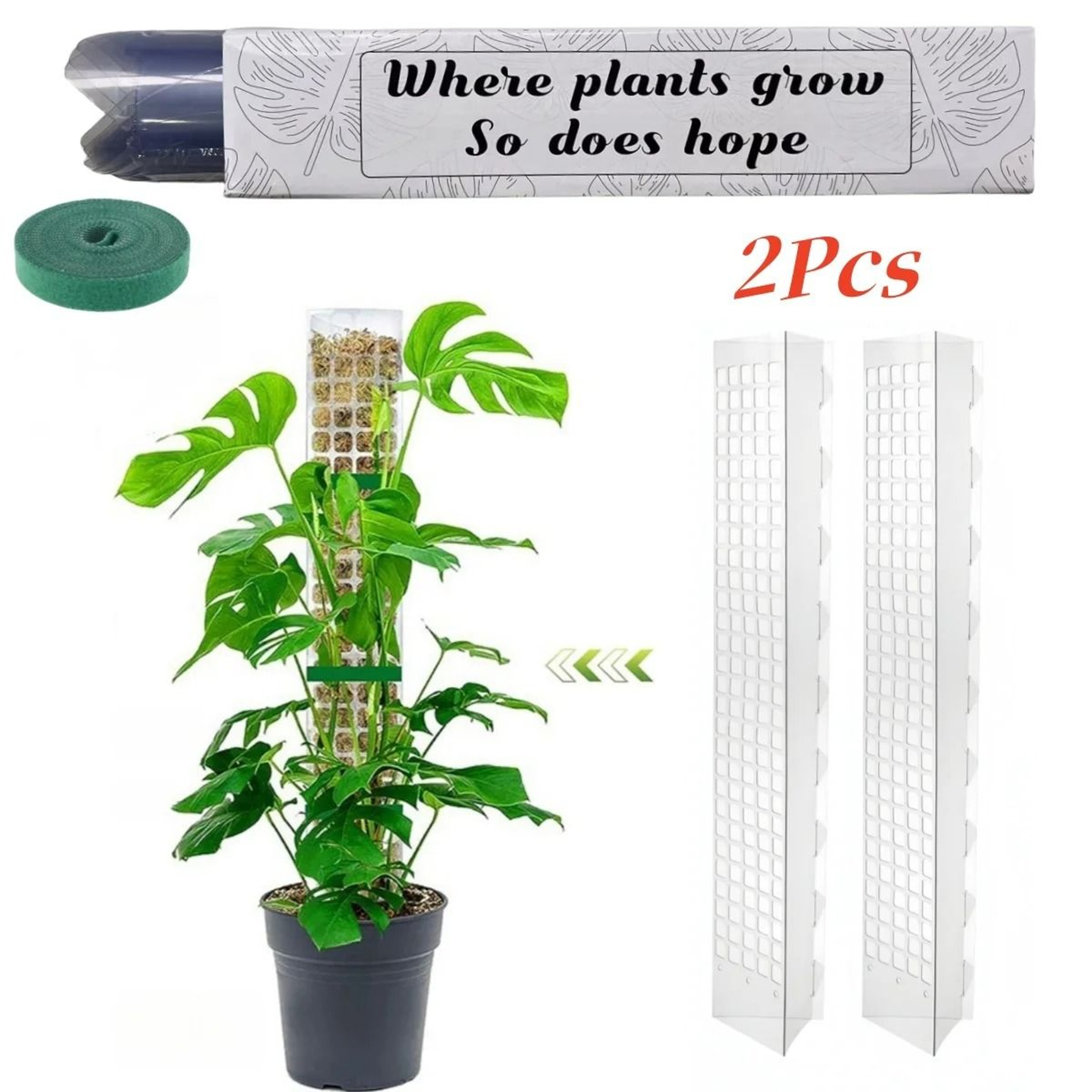 Moss Pole For Plants Indoor Climbing Plant Support Pole Adjustable Moss Stick 1