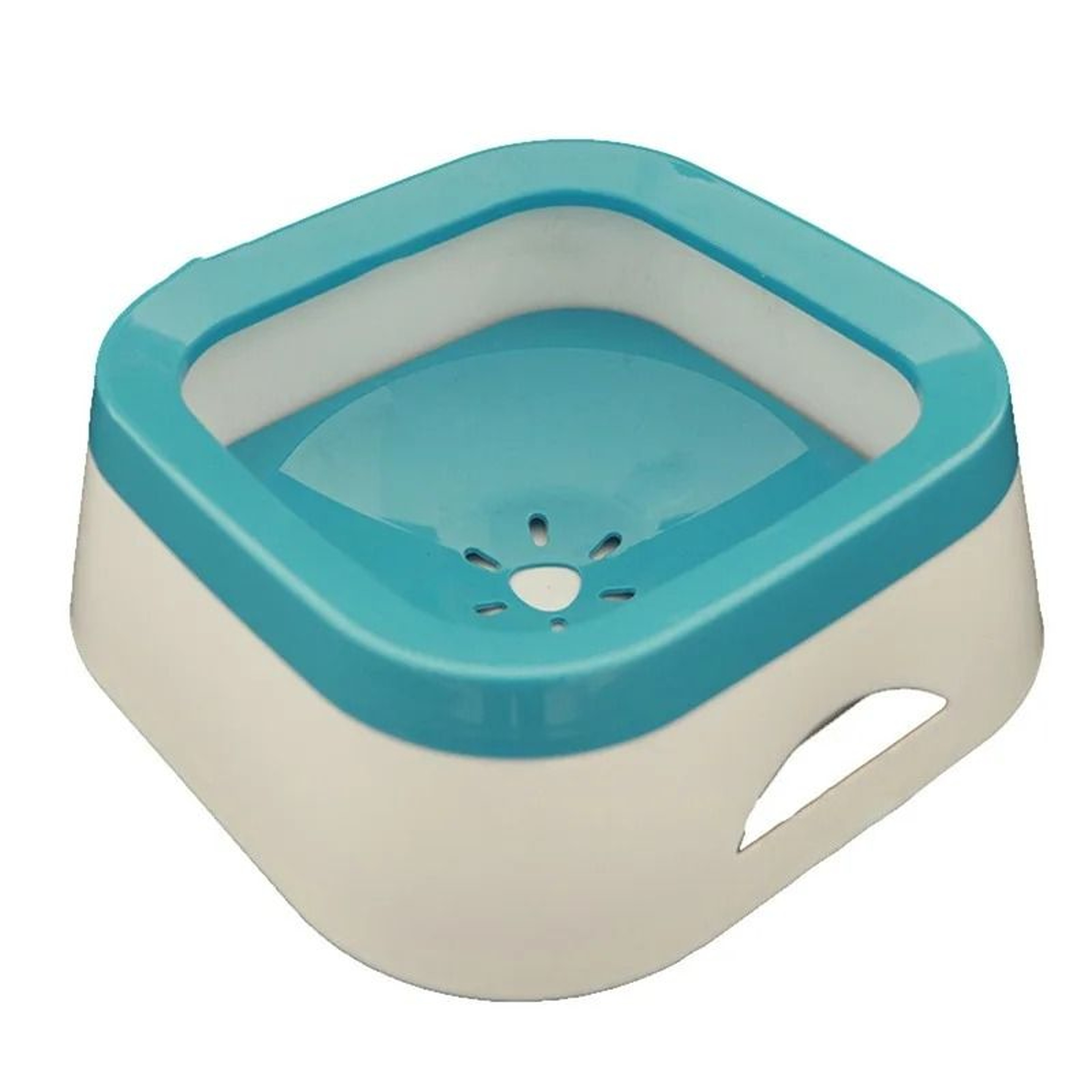 Anti Splash Dog Water Bowl Large Capacity No Spill Pet Waterer 2