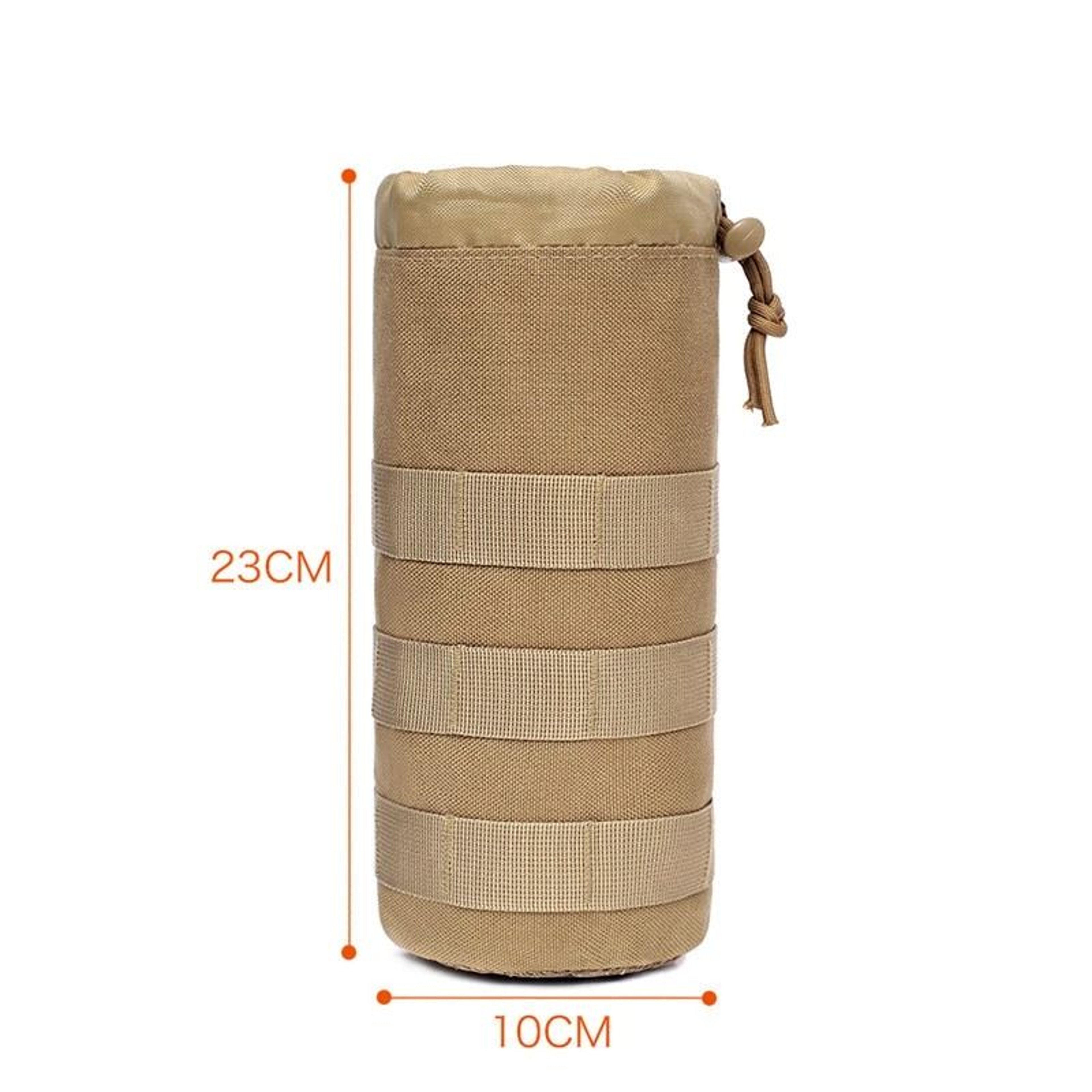 Tactical Water Bottle Pouch MOLLE Outdoor Hiking Camping Bottle Holder 6