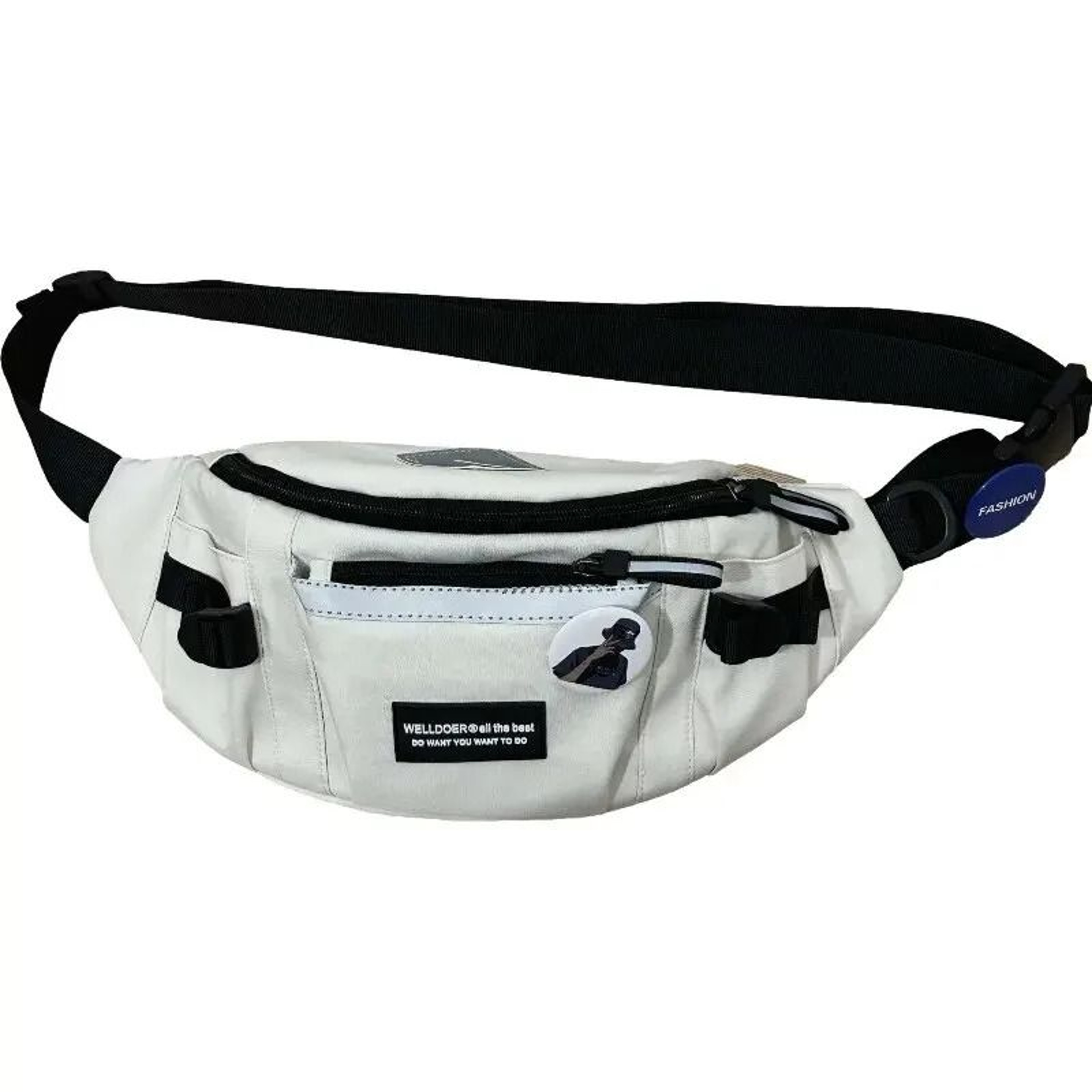 Reflective Chest Bag Harajuku Crossbody Streetwear Unisex Sling Bag 2
