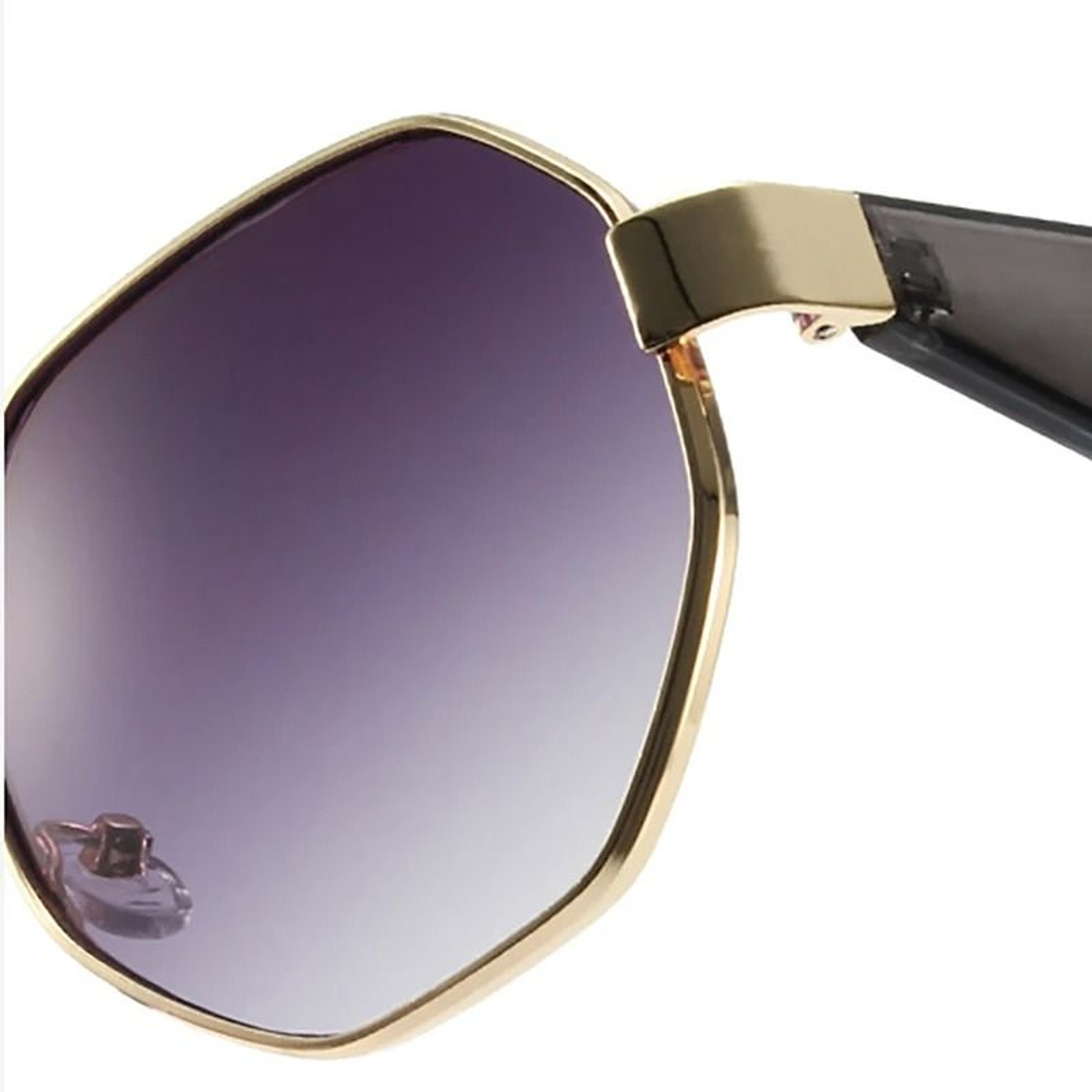 Polygon Sunglasses Retro Metal Frame UV400 Designer Unisex Shades 10