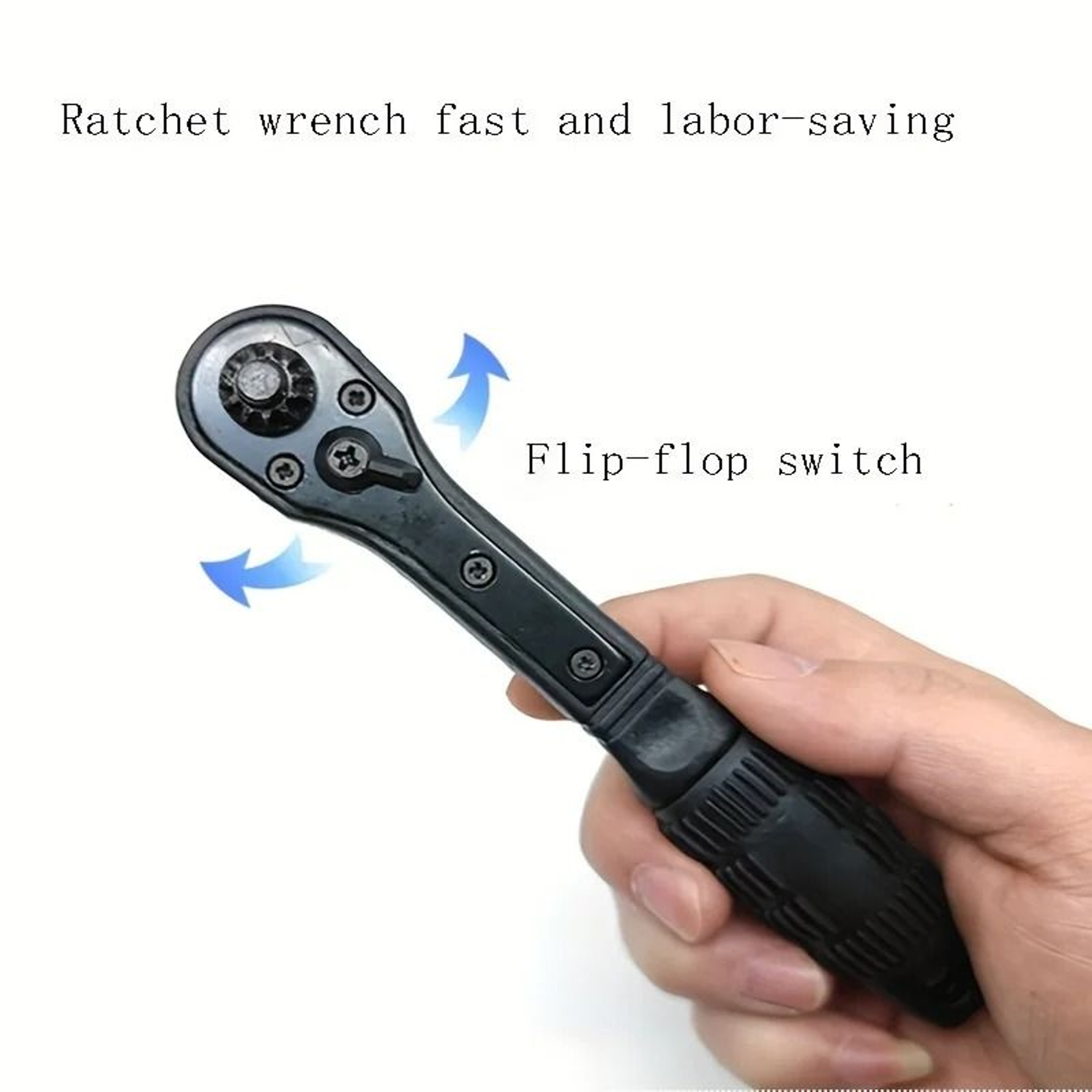 Drill Chuck Key Wrench Ratchet Quick Release Electric Drill Tool 4