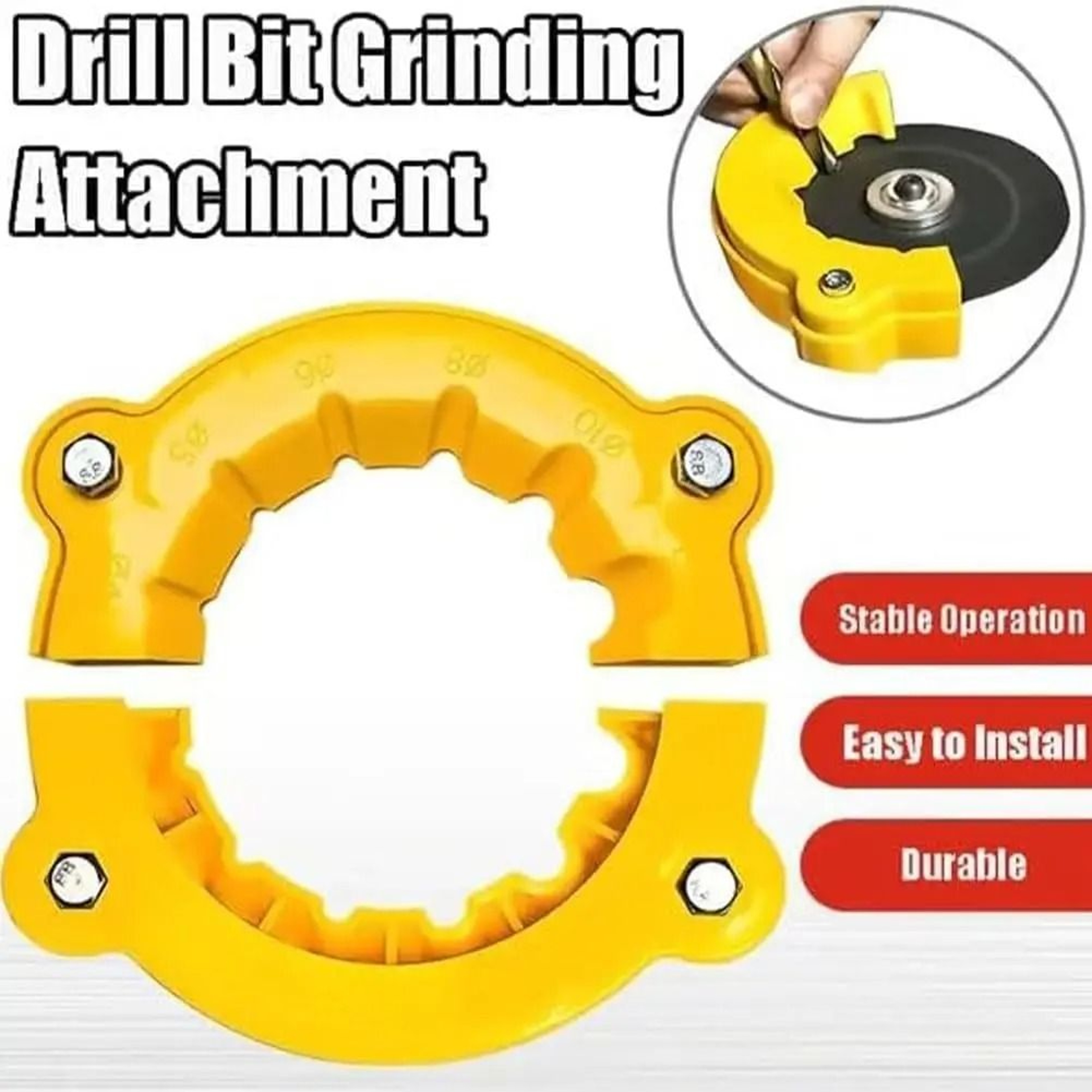 6 In 1 Drill Bit Sharpener Multi Function Grinding And Polishing Tool 8