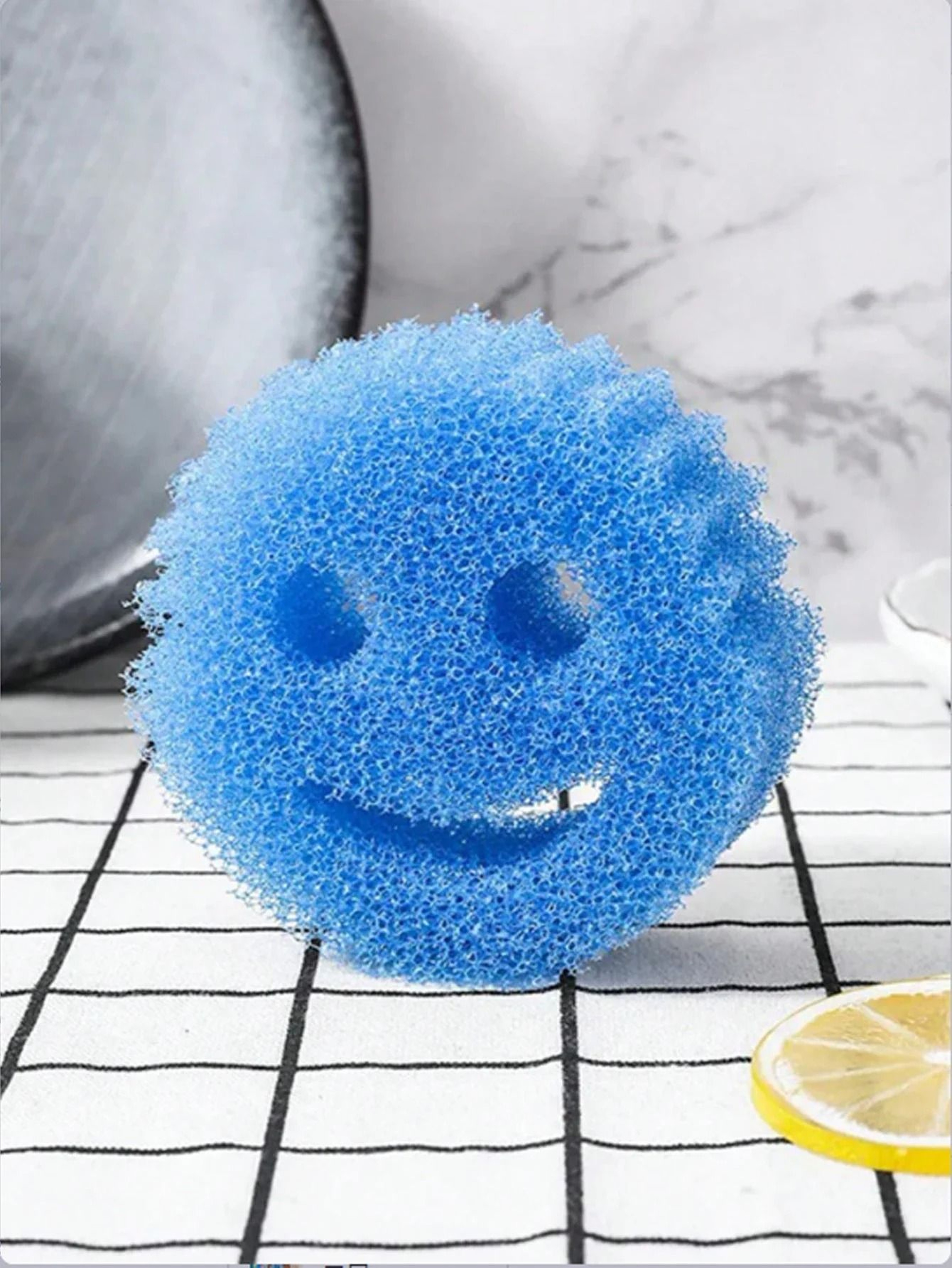 Heavy Duty Dishwashing Sponge Cloth Set Odor Resistant Kitchen Cleaning Pads 1