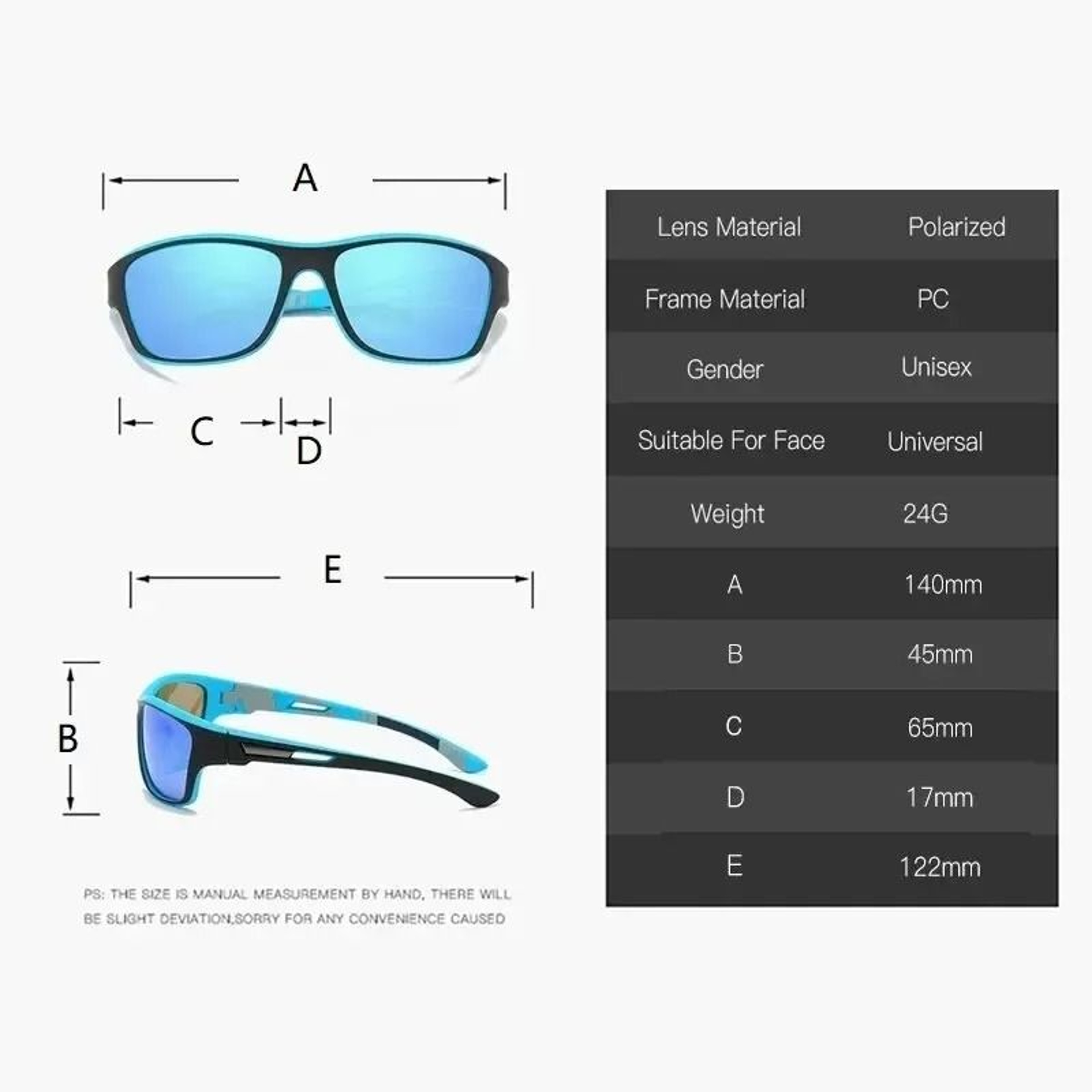 Polarized UV400 Sports Sunglasses For Men And Women Outdoor Driving Eyewear 6