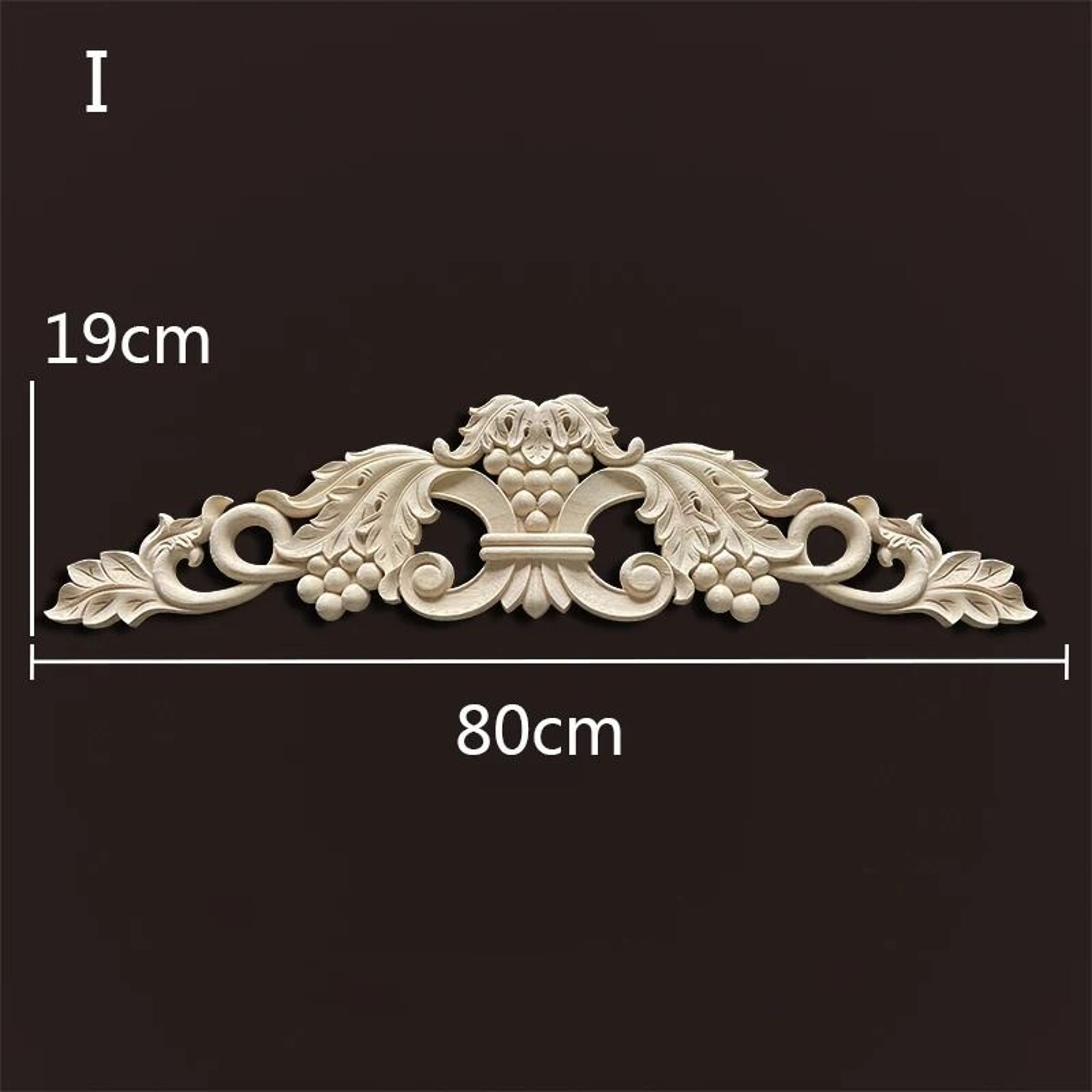 Vintage Carved Wood Appliques Decorative Wood Trim For Furniture And Home Decor 23