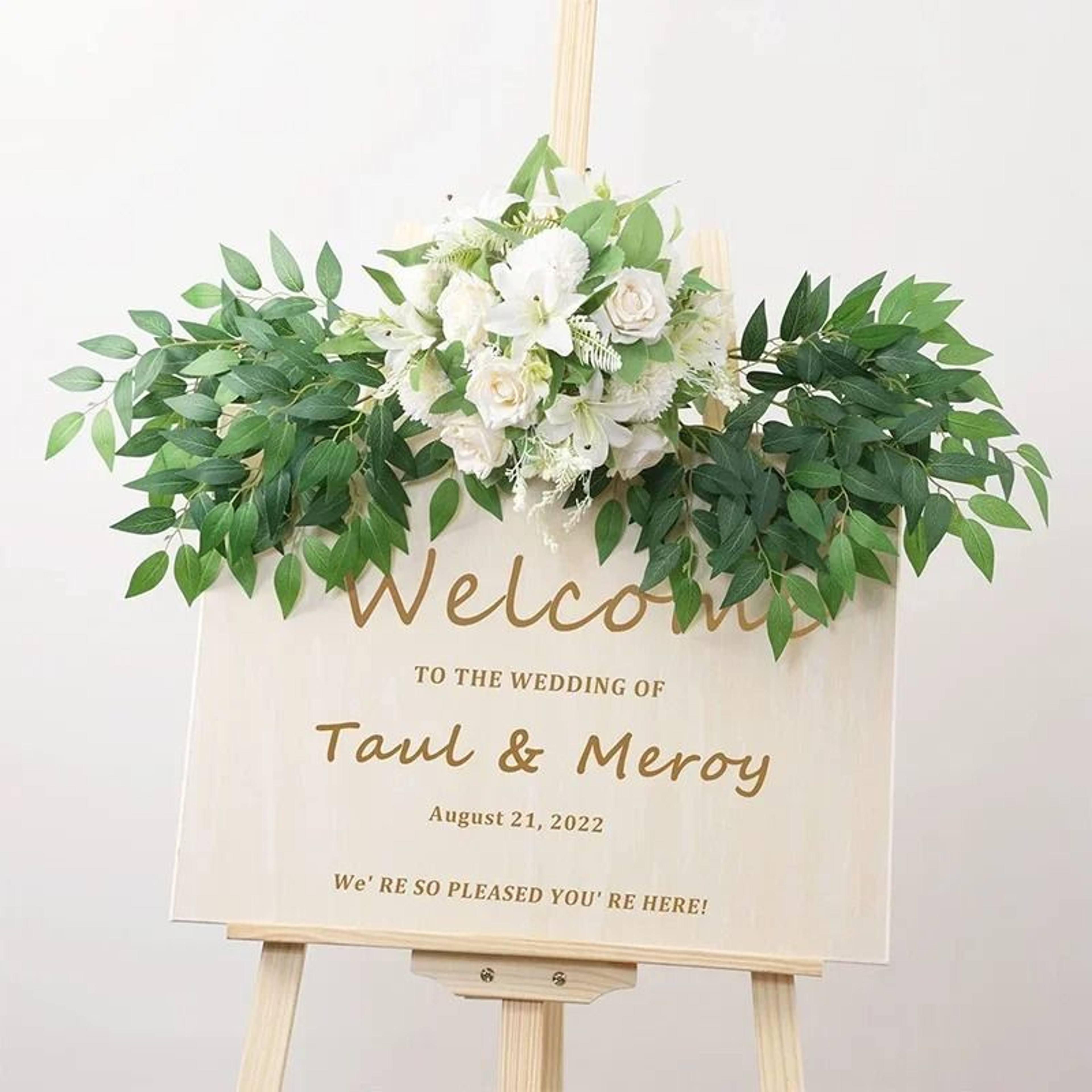 10PCS Artificial Ruscus Greenery Stems Faux Leaves Wedding Decor 5