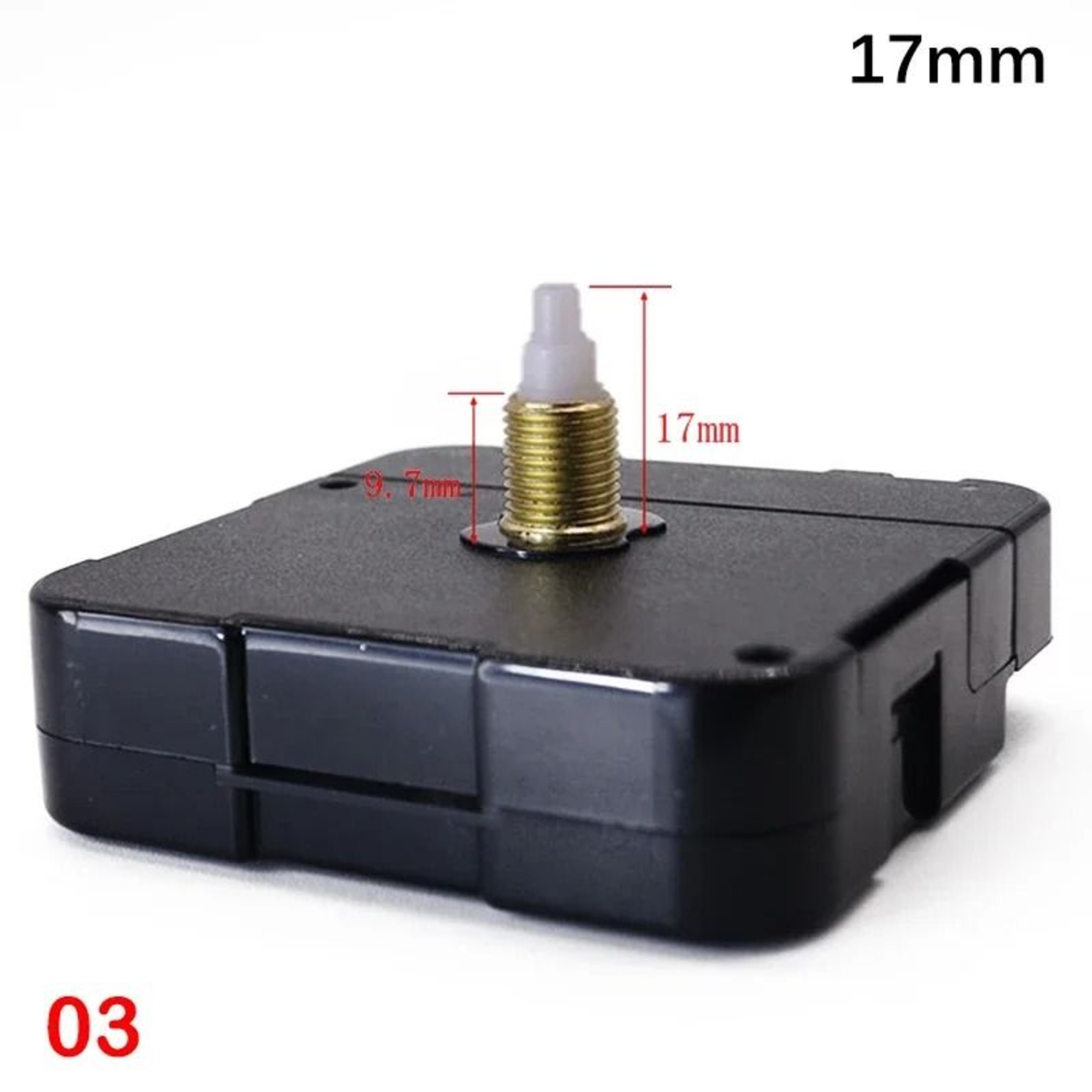 Silent Quartz Clock Movement Mechanism DIY Wall Clock Repair Kit 3