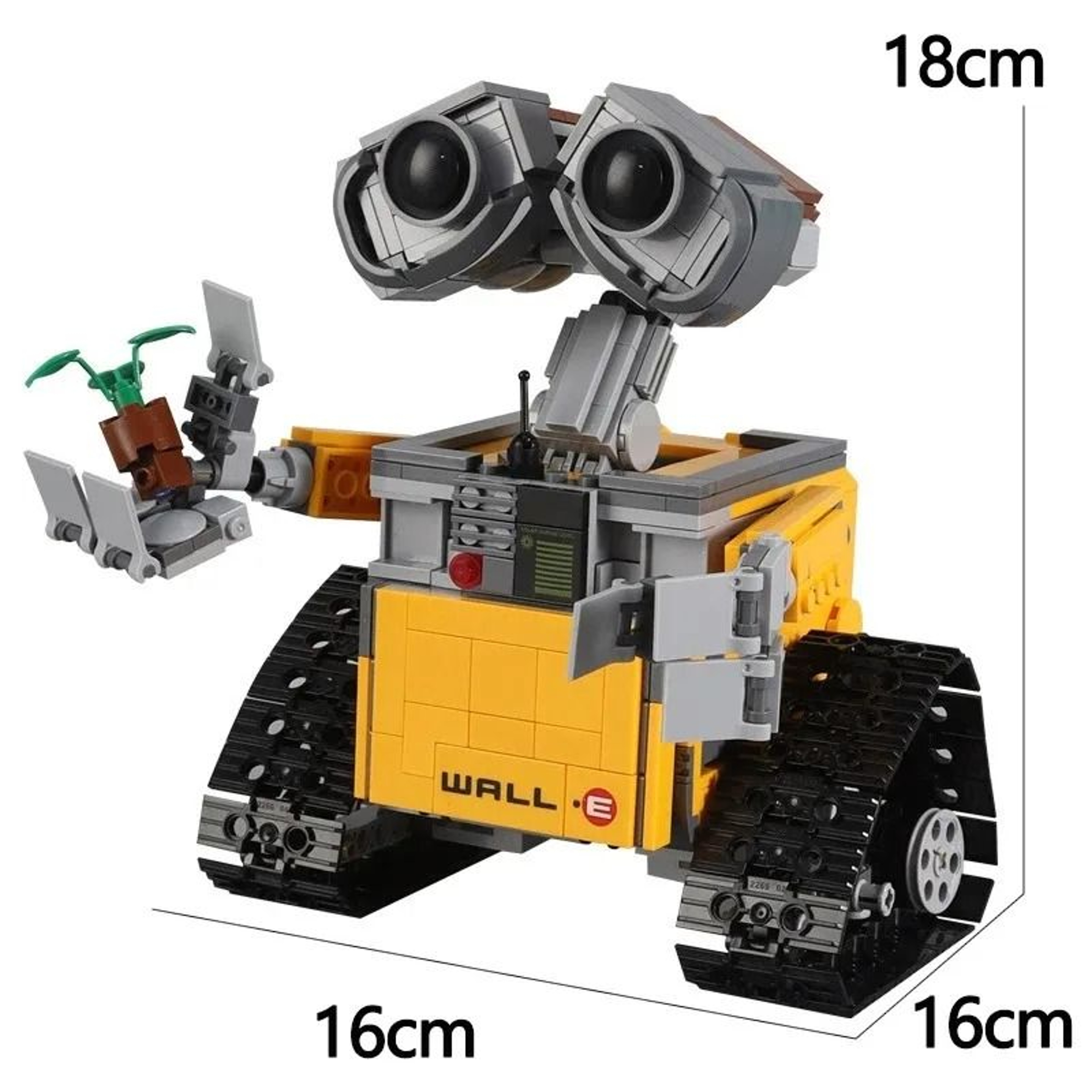 Wall E Robot Building Blocks DIY Model Kit STEM Construction Toy 3