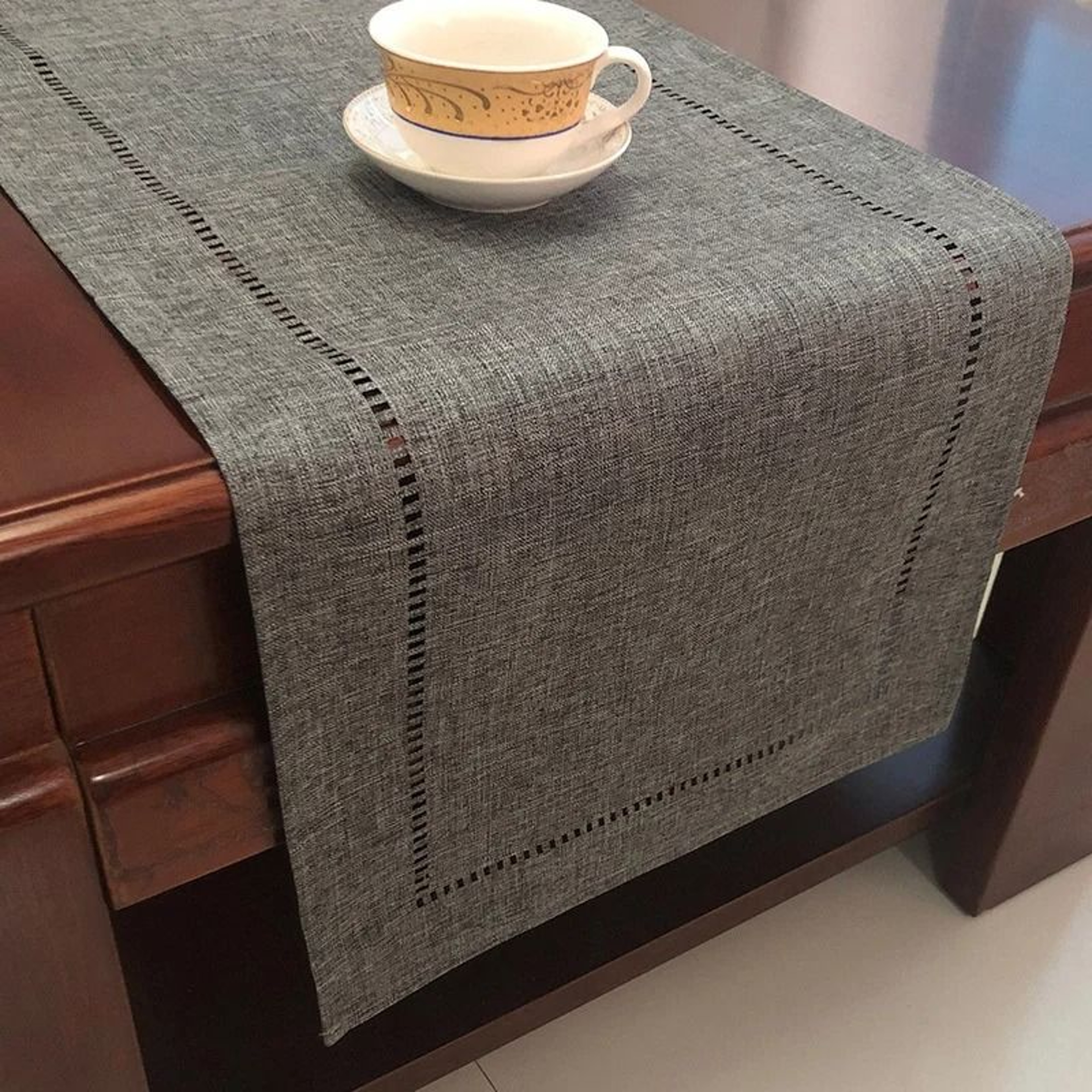 Basic Linen Table Runner Minimalist Dining Table Decor For Kitchen And Events 6
