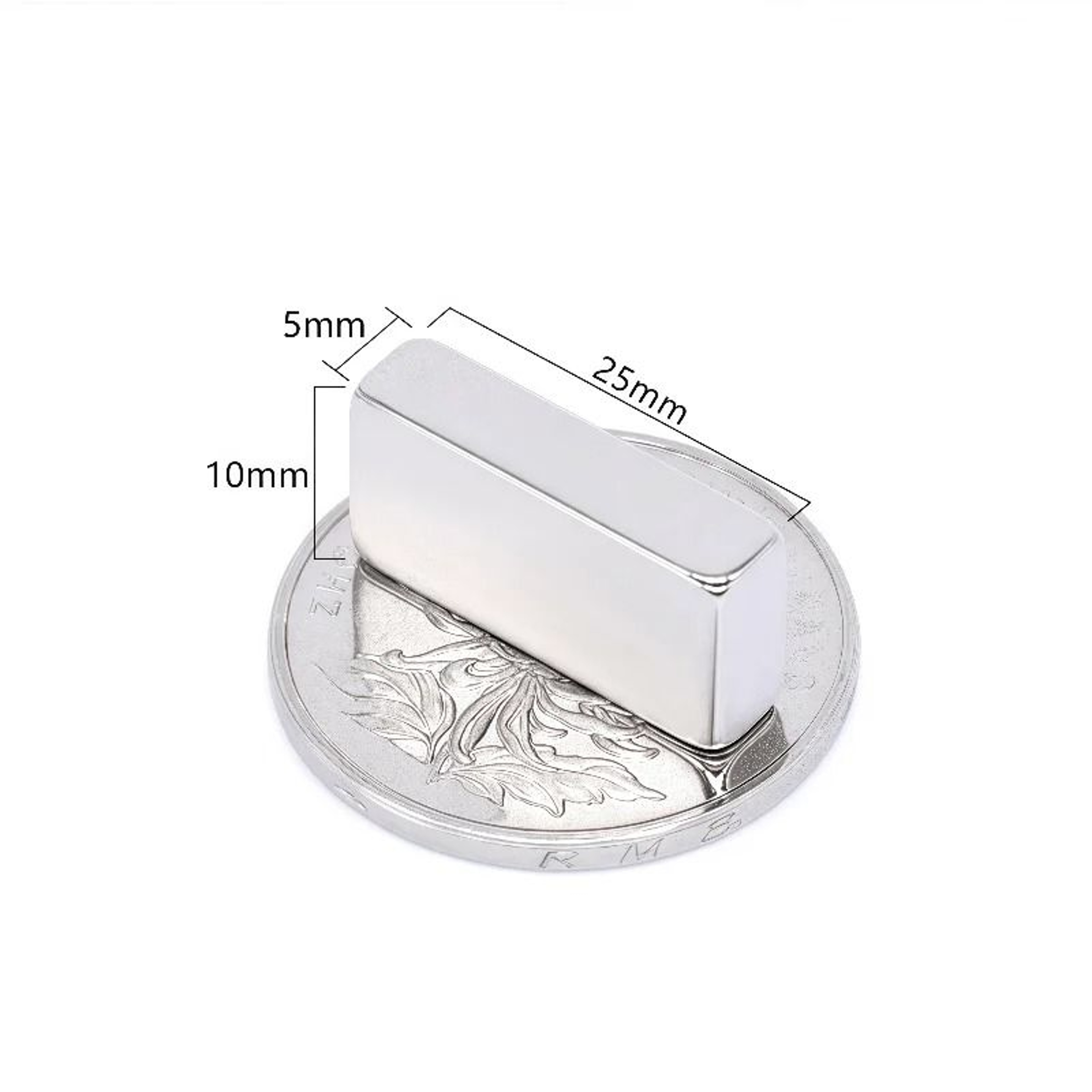 N52 Strong Neodymium Square Magnets Small Powerful Refrigerator And Office Magnets Set 19