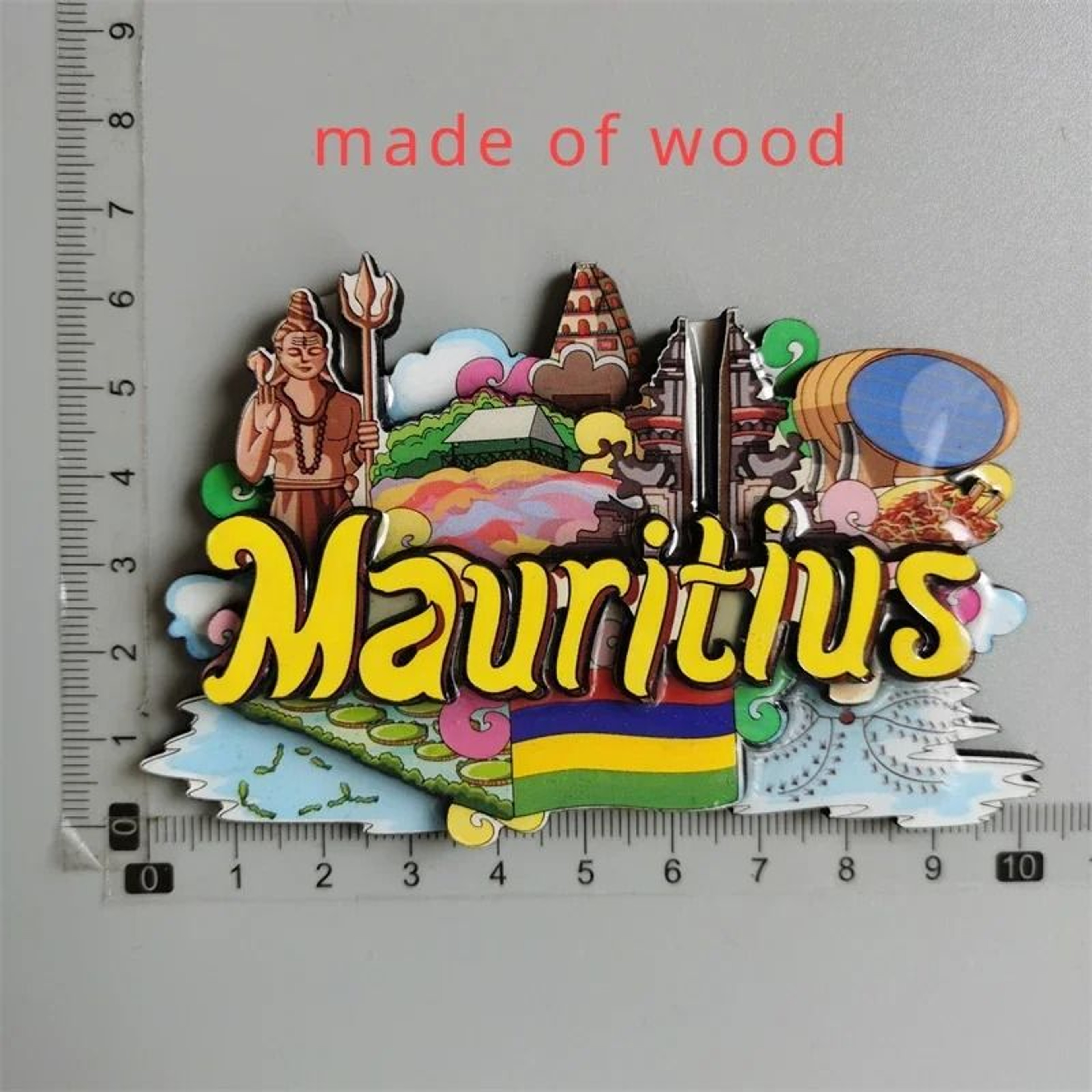 Mauritius Fridge Magnet Dodo Travel Souvenir Decorative Collection 0