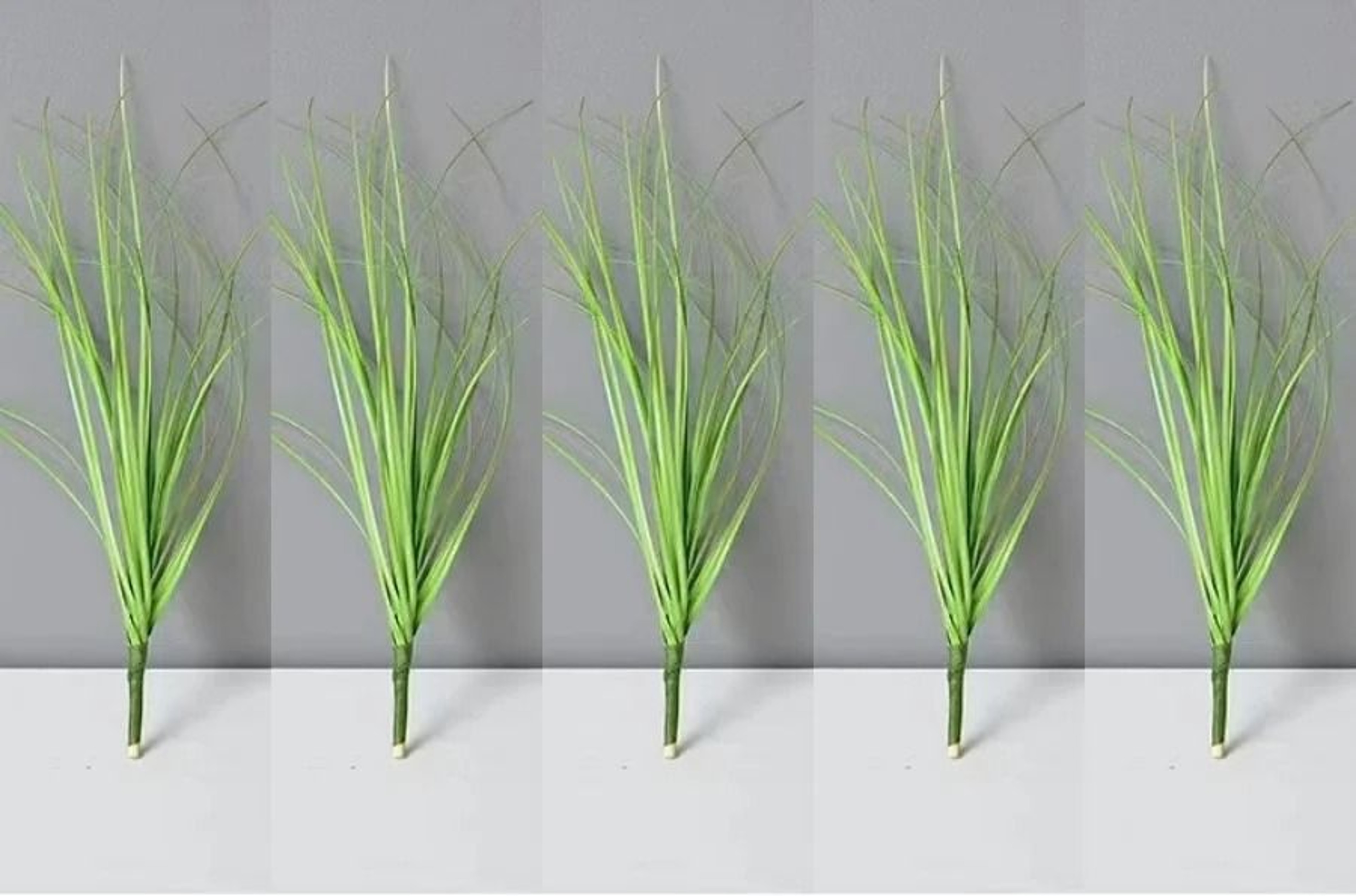 Artificial Grass Bush Mini Green Plants Fake Landscape Decor For Home And Crafts 11