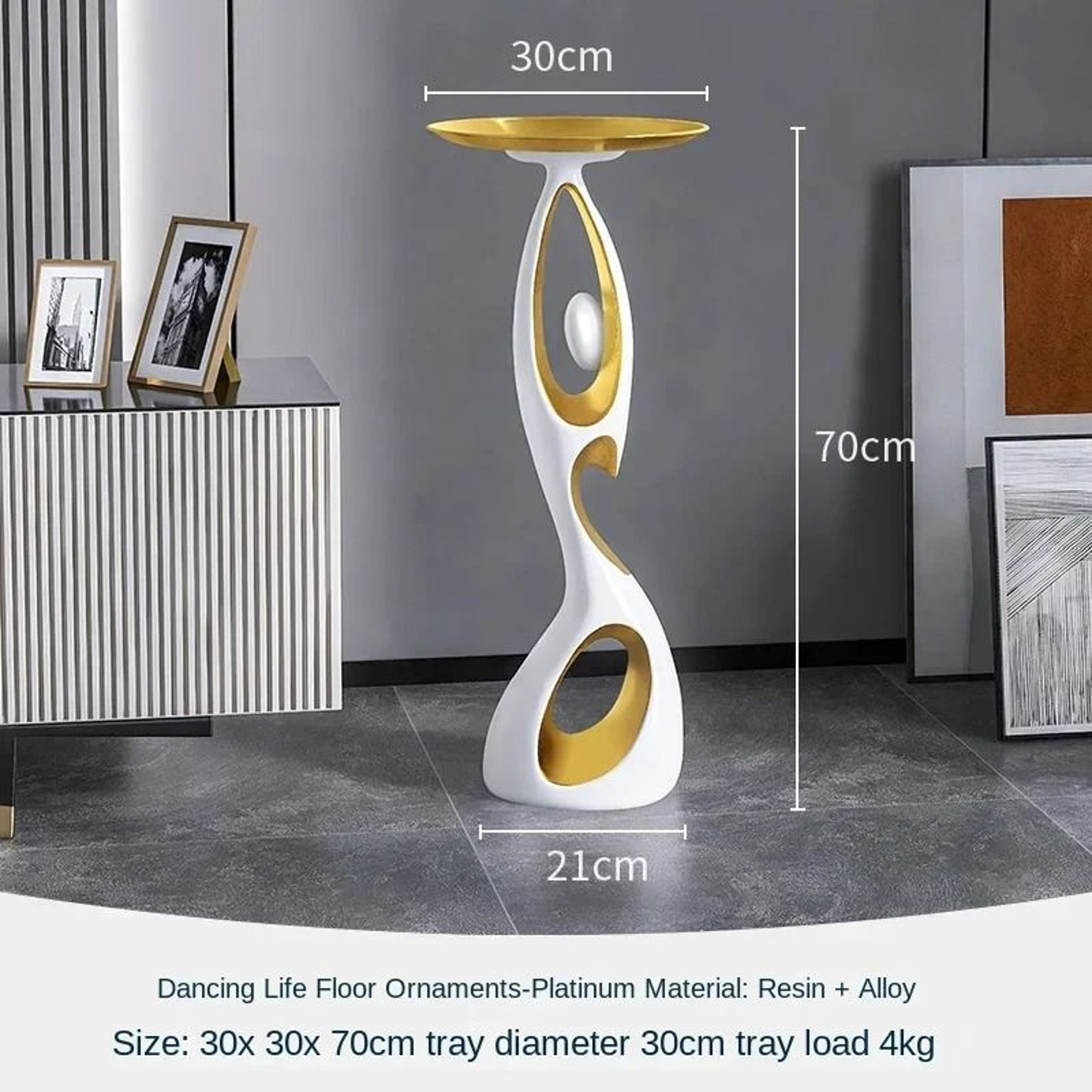 Abstract Dancing Figure Sculpture Modern Nordic Home Decor Living Room Statue 5
