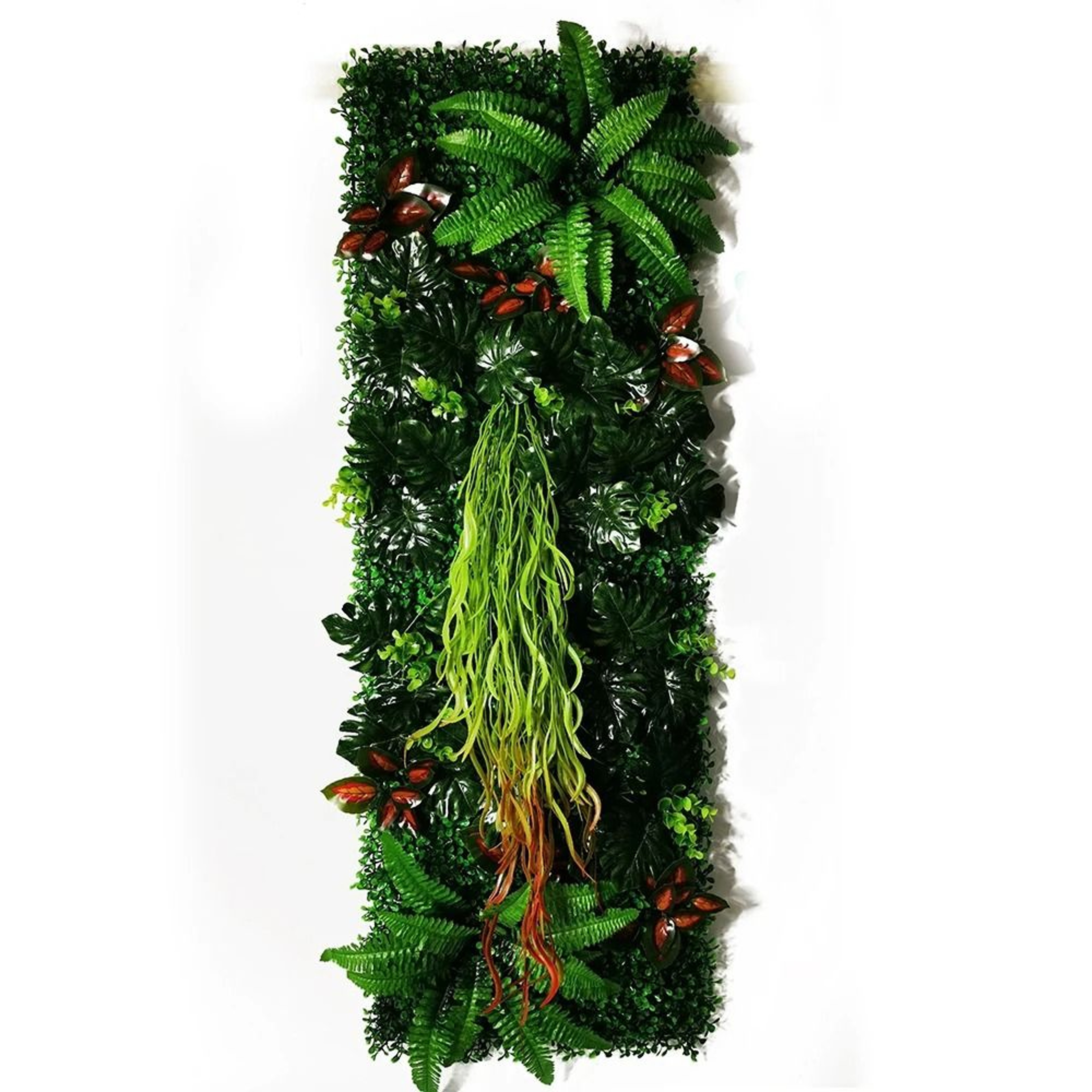 Artificial Boxwood Hedge Wall Panel Green Plant Backdrop Garden Decor 15